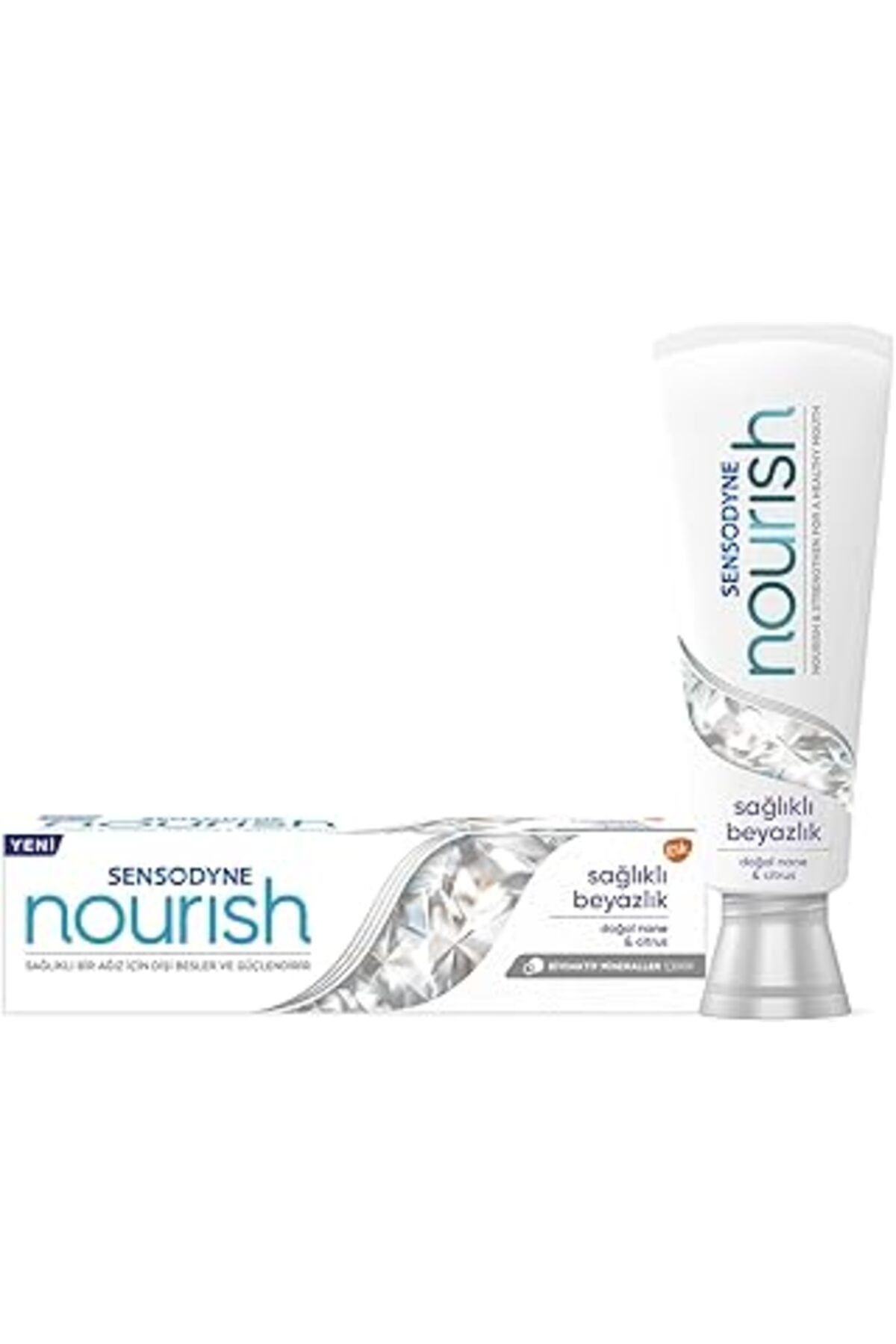 TBSProjects Sensodyne Nourish Sağlıklı Beyazlık Diş Macunu 75 Ml