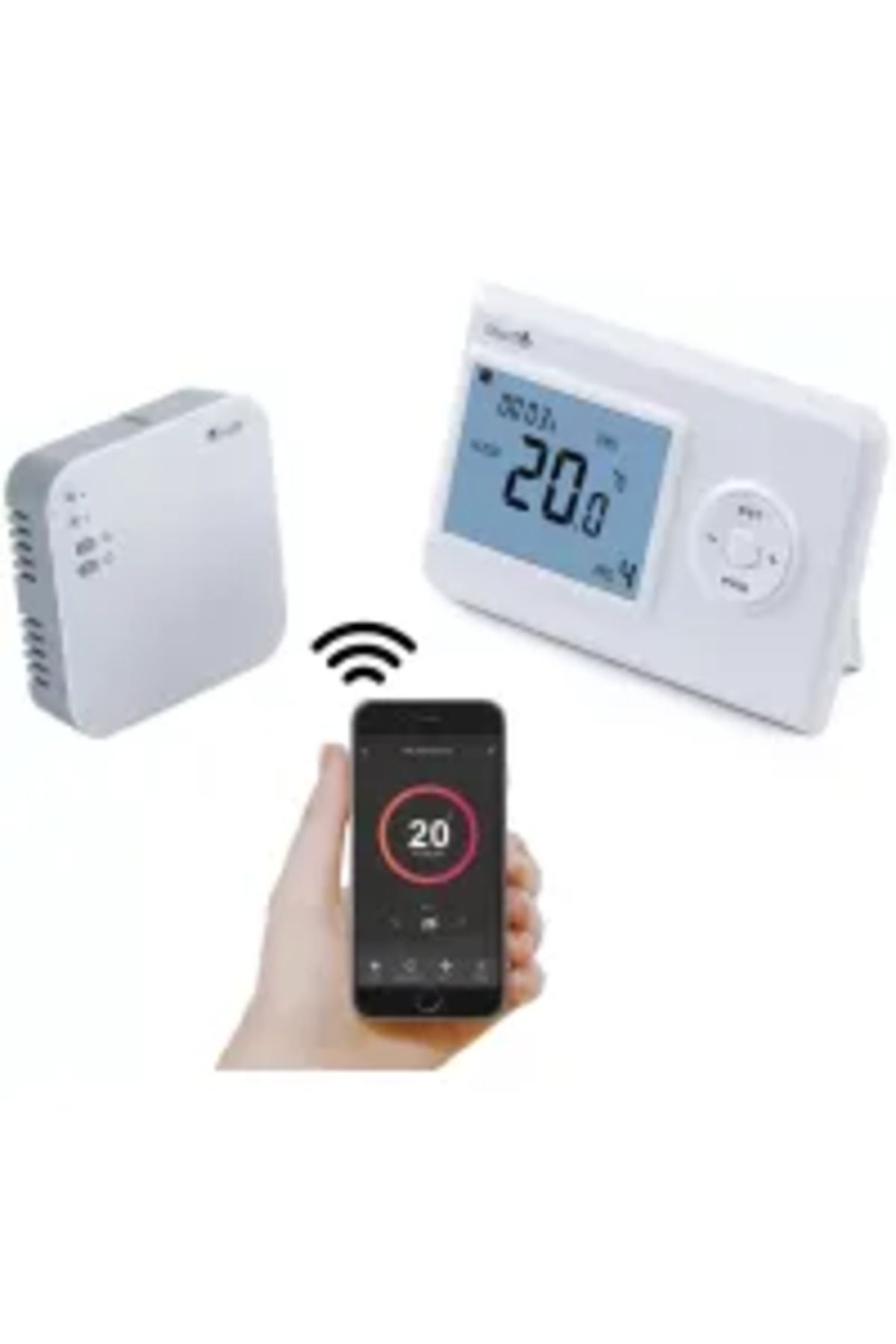 Mentor-Smart Wireless Thermostat Tsw001 Wifi Lcd Premium 1