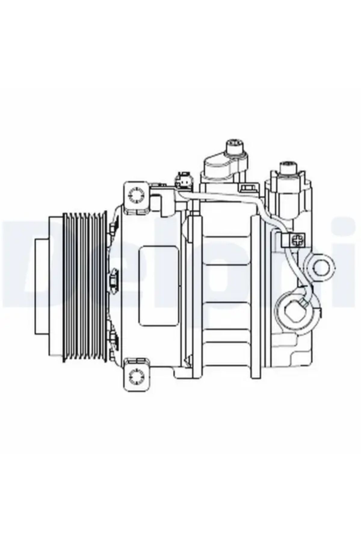 DELPHİ KLIMA KOMPRESORU ML-CLASS W164 0508 GL-CLASS X164 0609