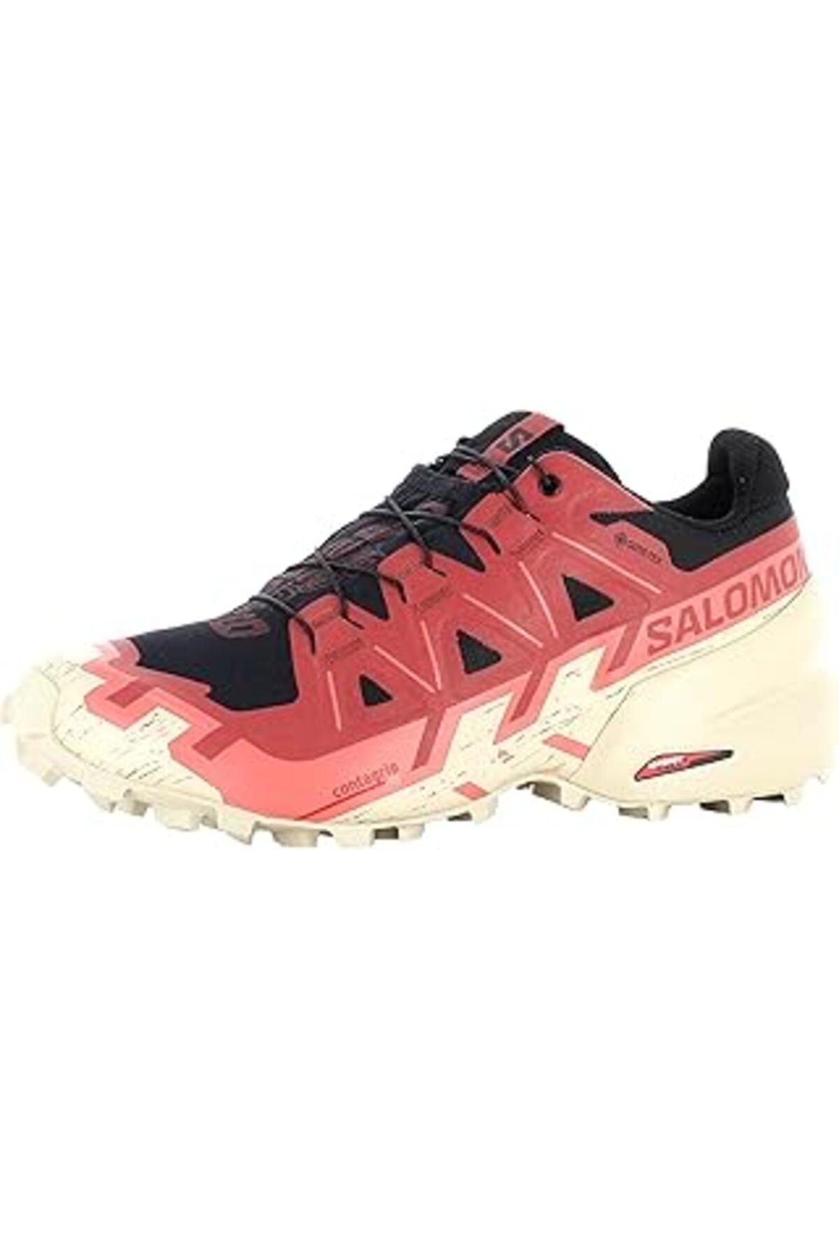 Karachil Salomon Speedcross 6 Goretex Kadın Siyah Koşu Ayakkabısı