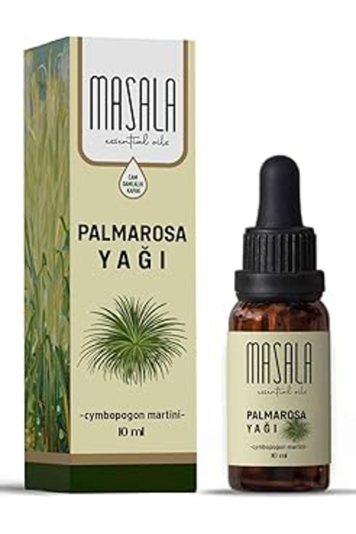 Karachil Masala Saf Palmarosa Yağı 10 Ml. - (Palmarosa Essential Oil)