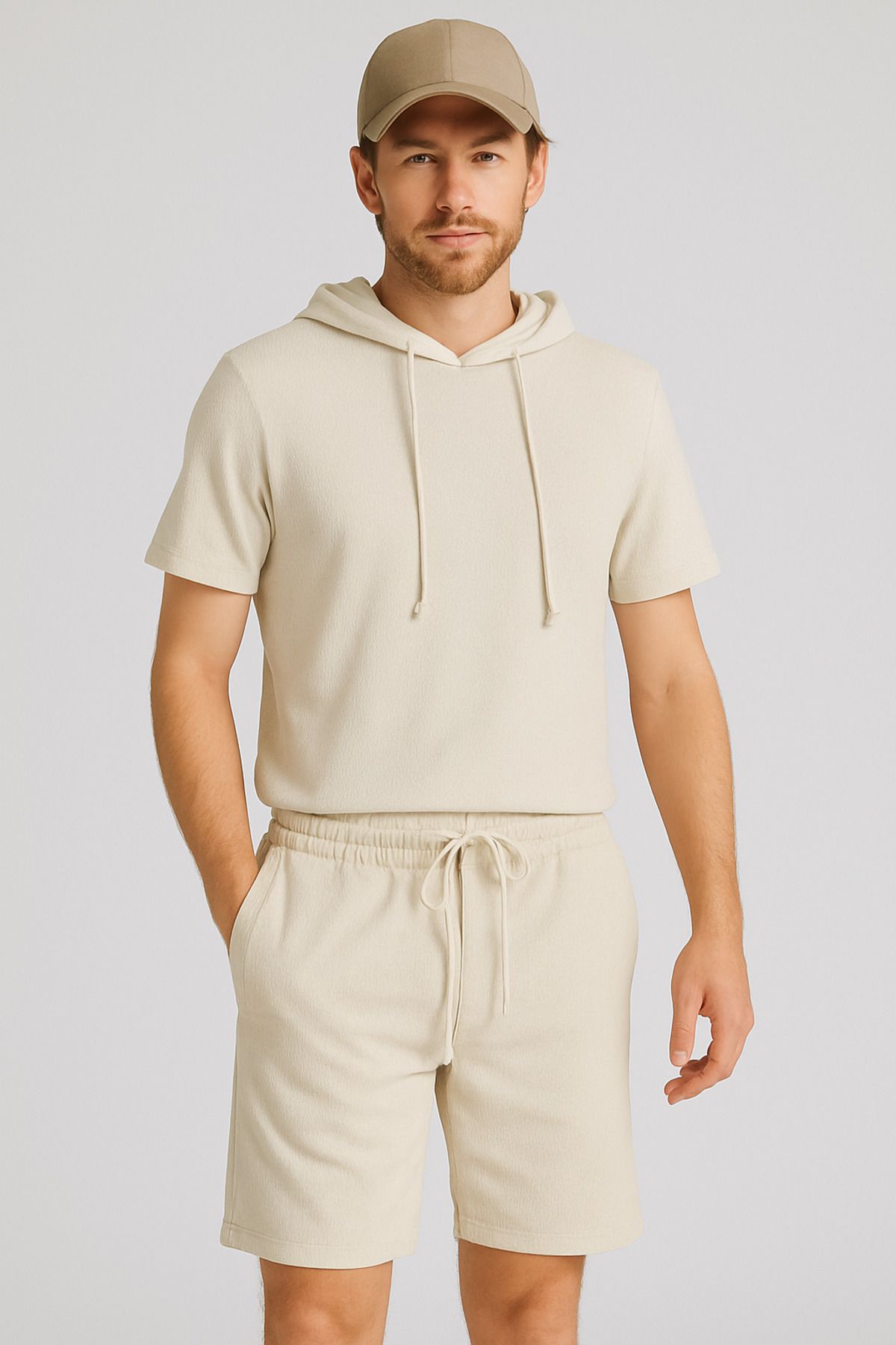 UOMOPARK-8076 Ai̇rcord New Definition of Lightness and Elegance Regular Fit Shorts 6