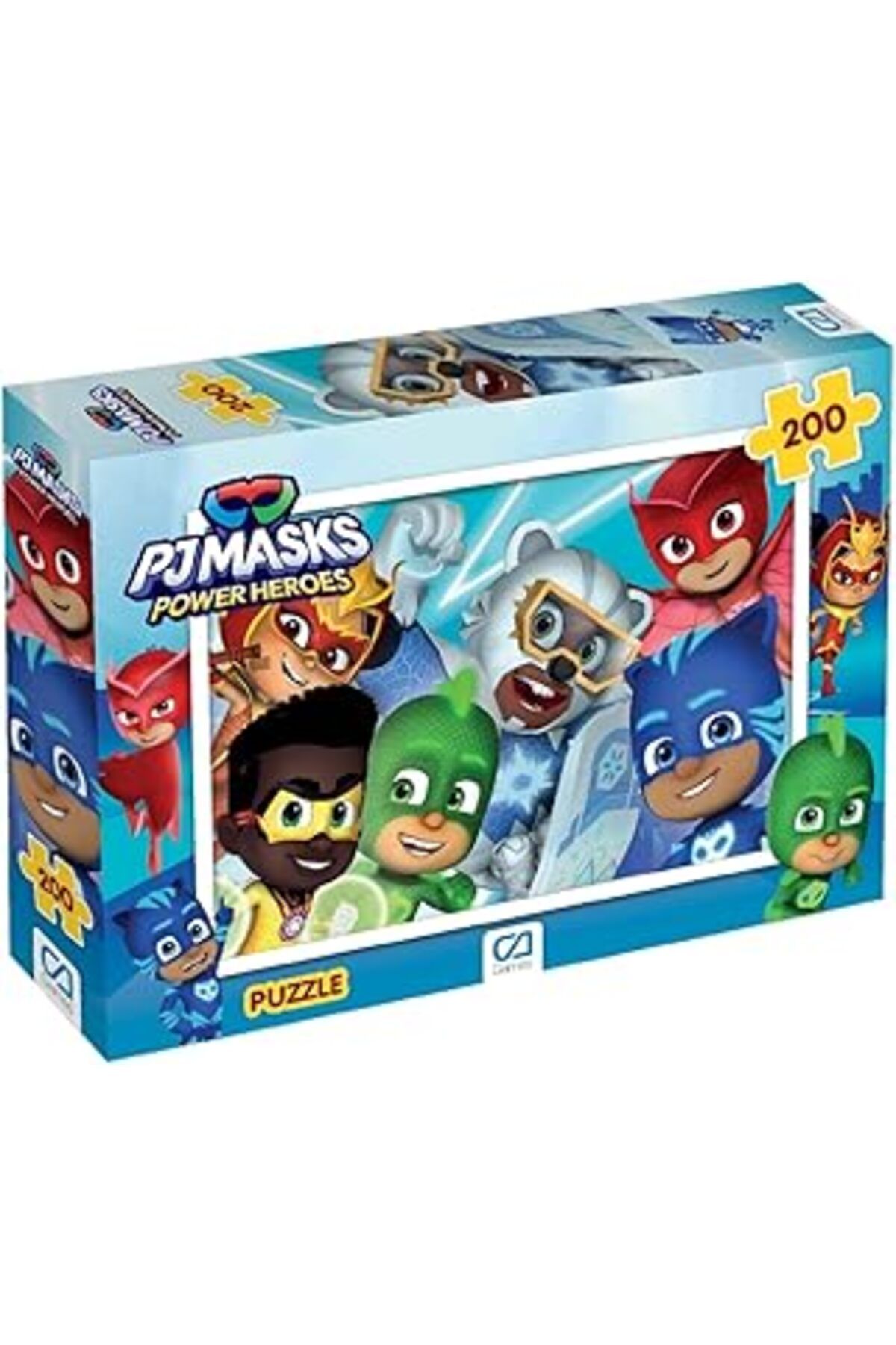 Karachil Ca Games Pjmasks : Pijamaskeliler Lisanslı 200 Parça 33X48Cm Çocuk Puzzle Yapboz Serisi