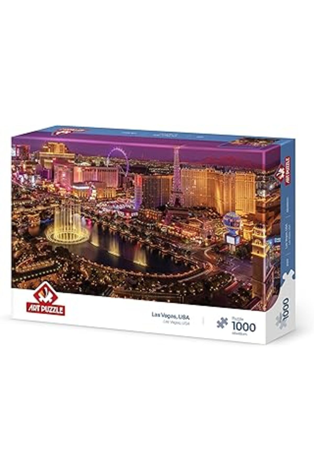 Karachil Art Puzzle Las Vegas, Usa 1000 Parça Puzzle