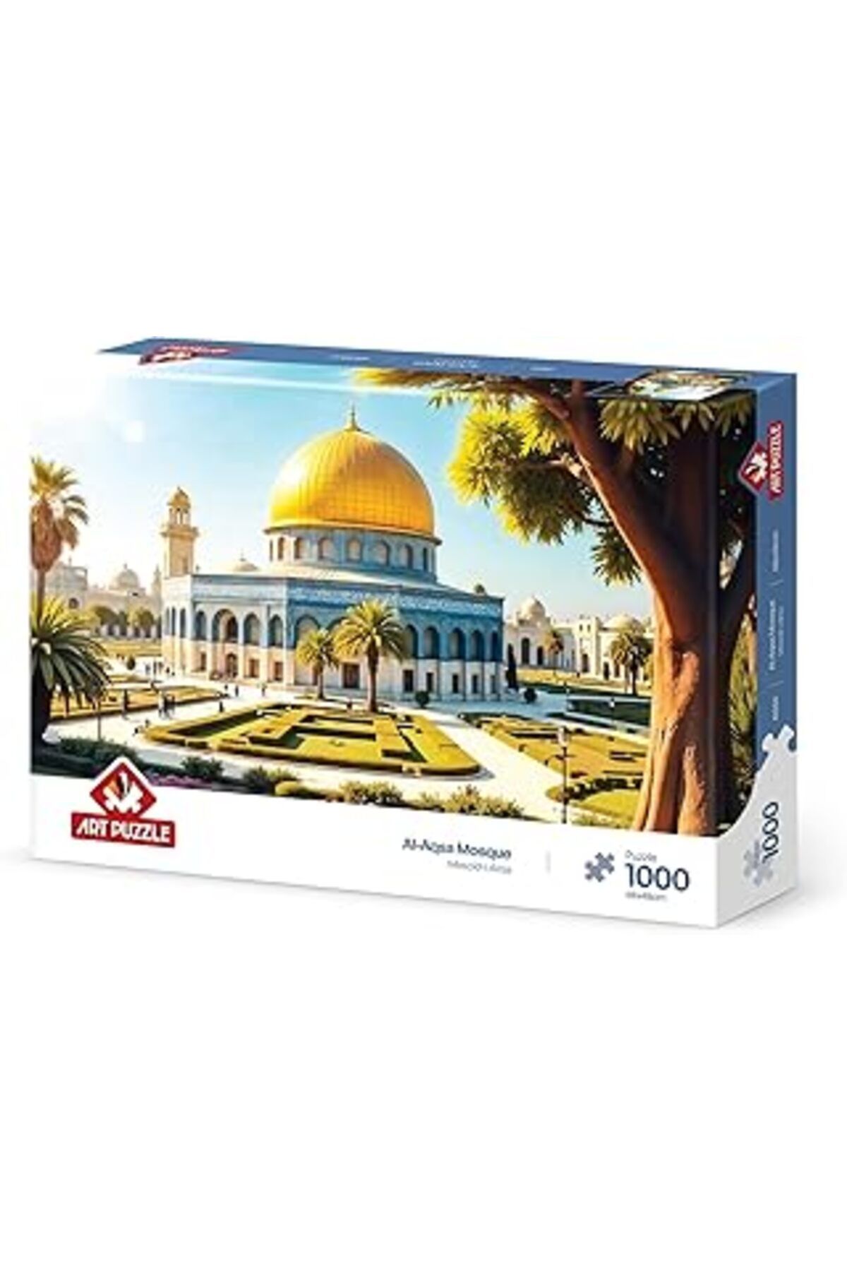 Qedii Art Puzzle Mescid-I Aksa 1000 Parça Puzzle