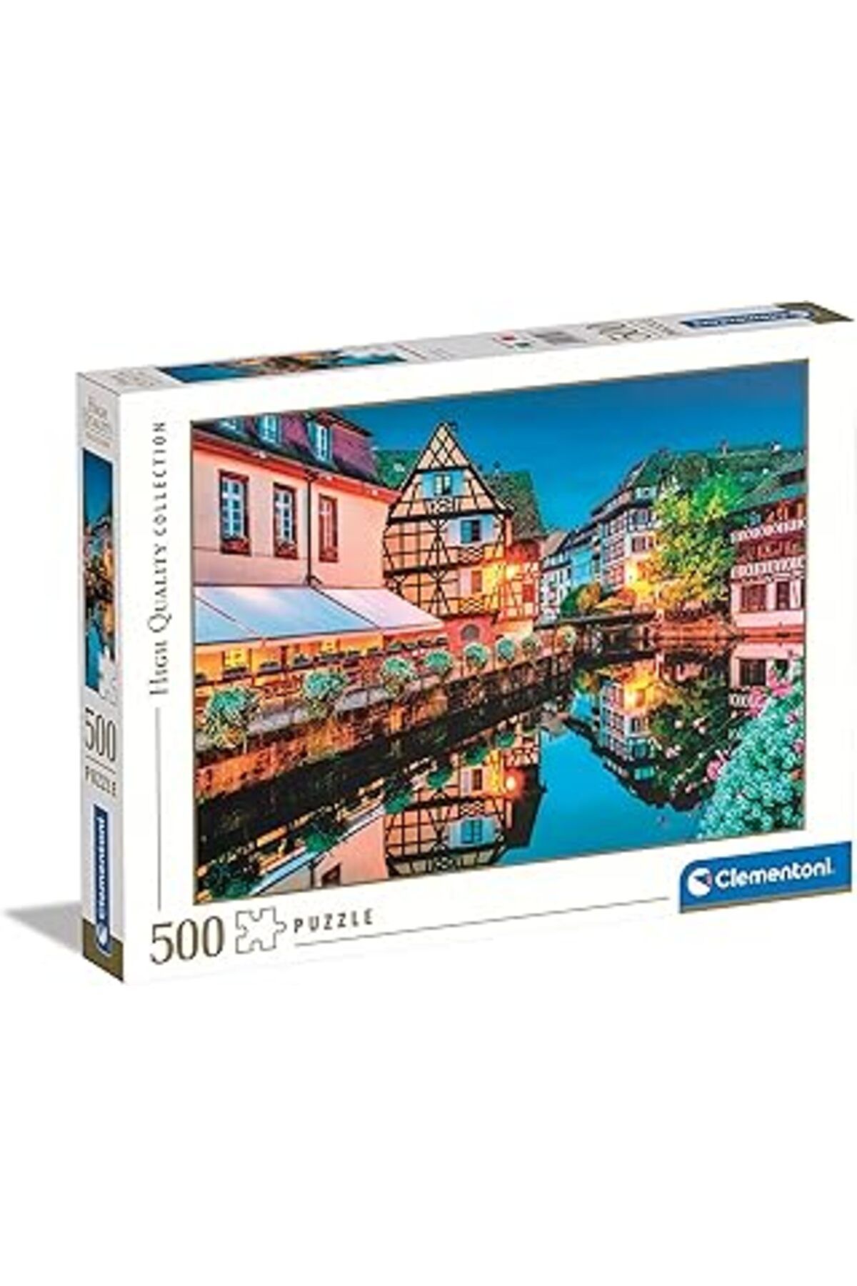 Pazarcan 35147 Collection – Strasbourg Old Town – 500 Parça – Yetişkinler Yapboz, İtalya'Da Üretilmiştir, Ço