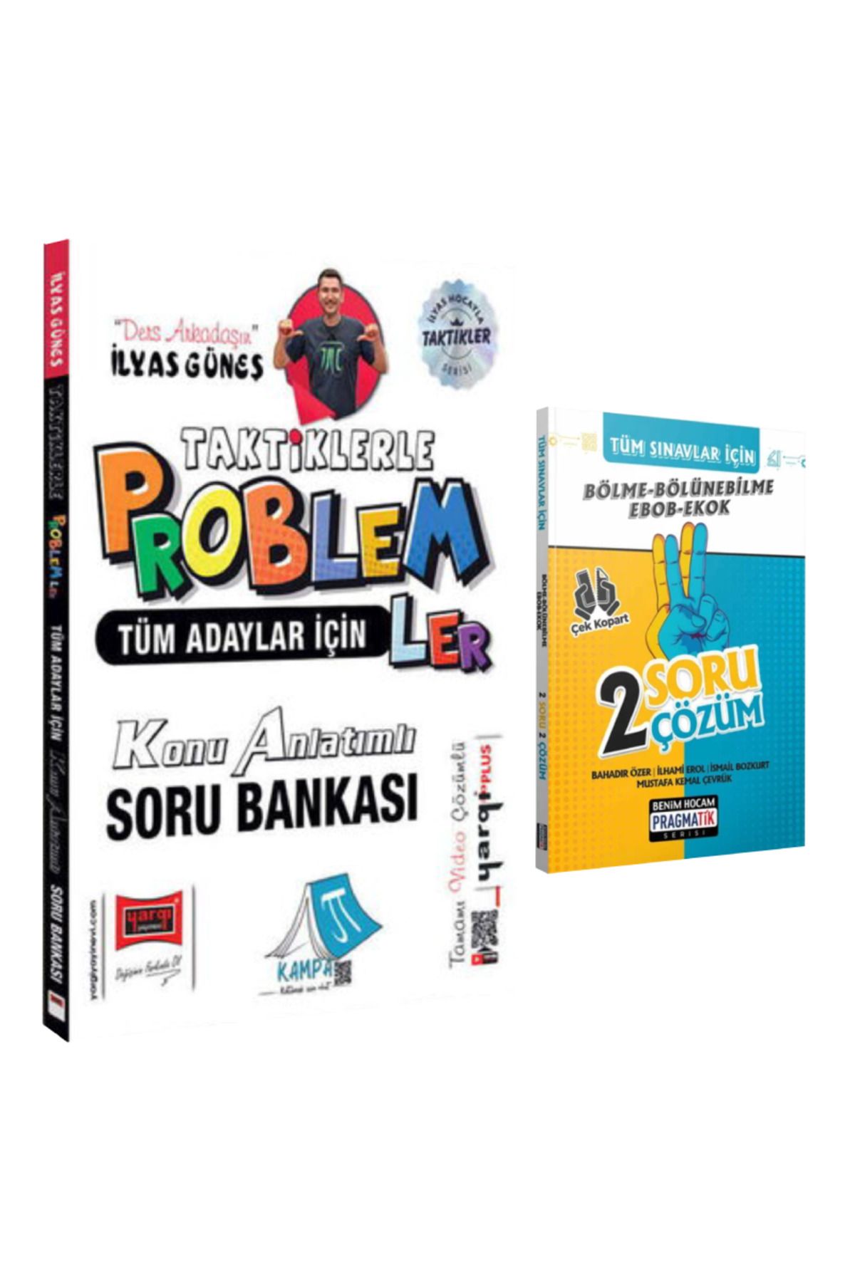 Yargı Yayınları İlyas Güneş Taktiklerle Problemler Konu Anlatımlı Soru Bankası+ Bölme Bölünebilme EBOB EKOK 2Soru