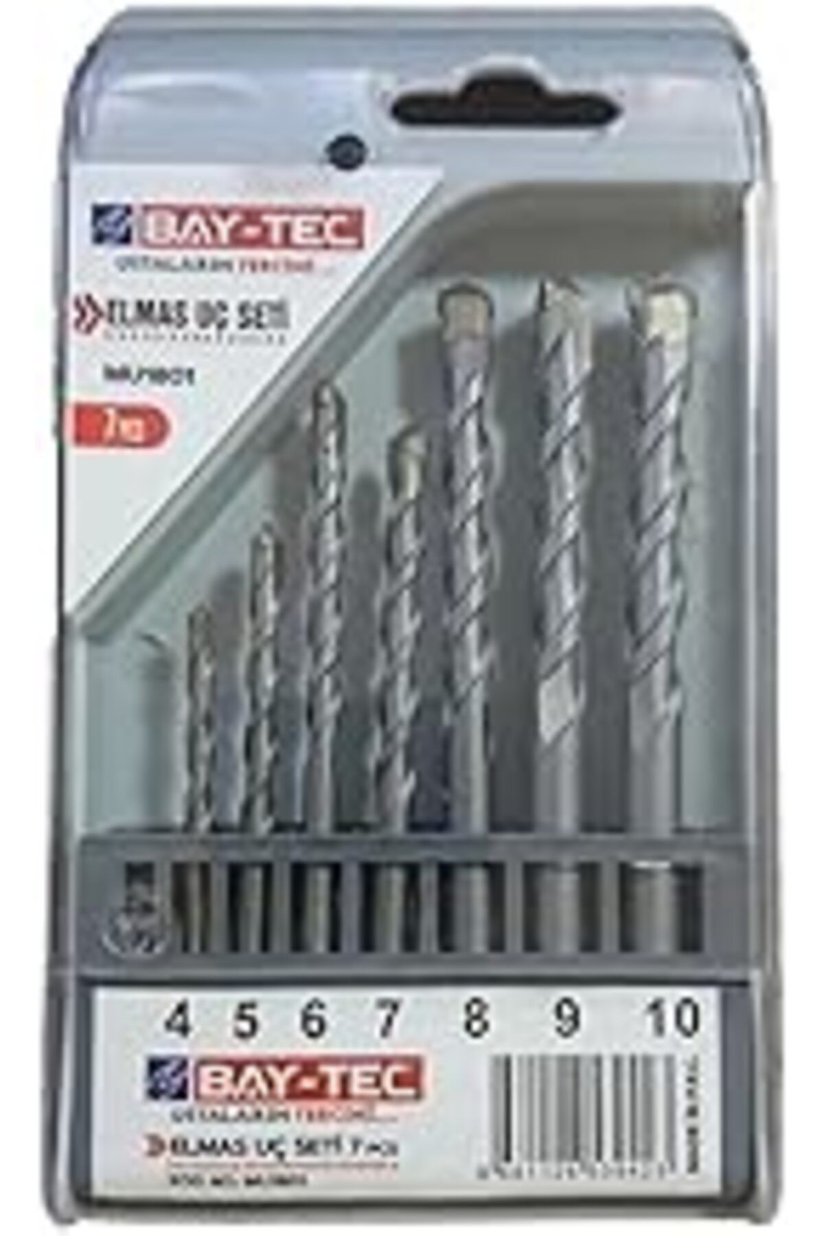 Qedii Bay-Tec 7 Parça Elmas Uç Seti