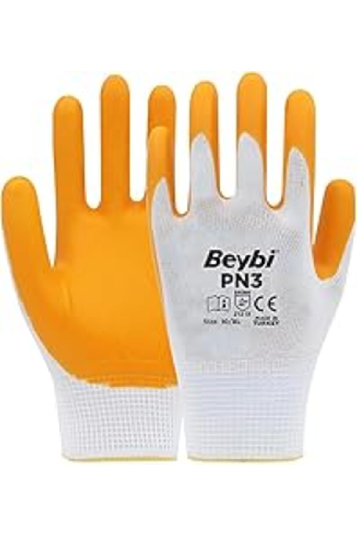 Karachil Beybi Pn3 Beyaz Sarı Eldiven 10