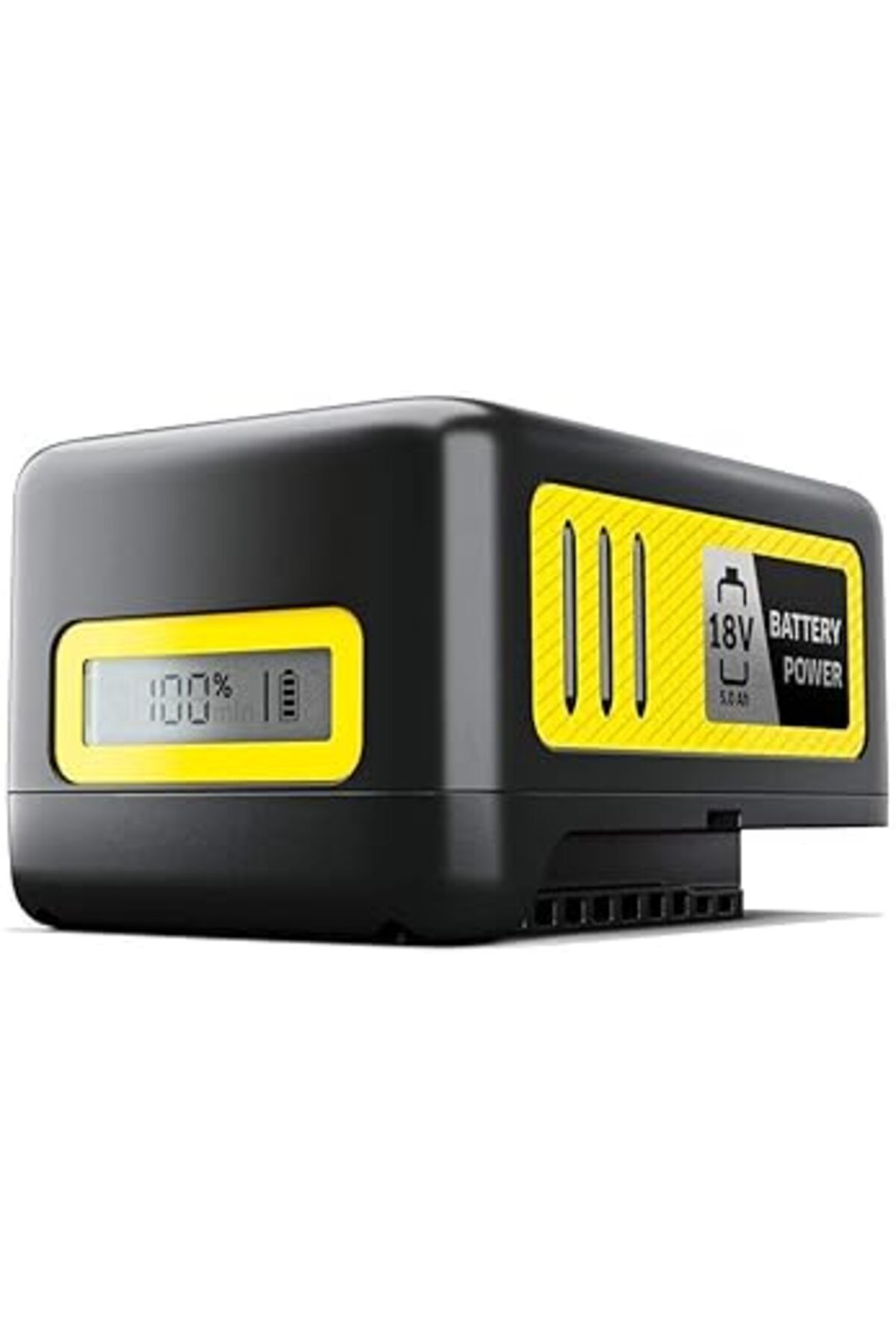 TBSProjects 2.445-035.0 18 V / 5.0 Ah Rechargeable Battery, Black, Yellow, 95.0 Mm*96.0 Mm*142.0 Mm
