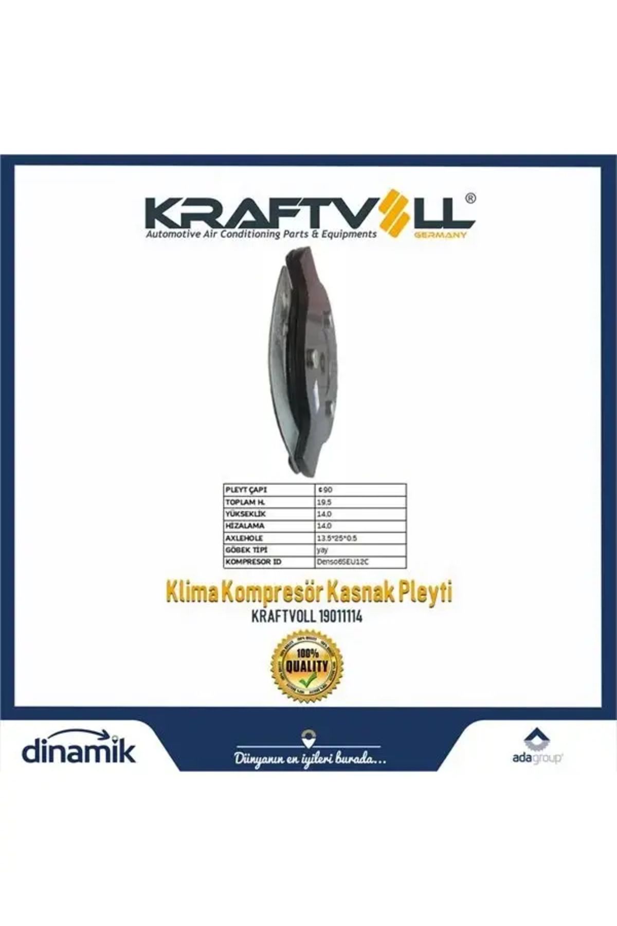 Kraftvoll KLIMA KOMPRESOR GOBEGI DNS-6SEU12C-METAL