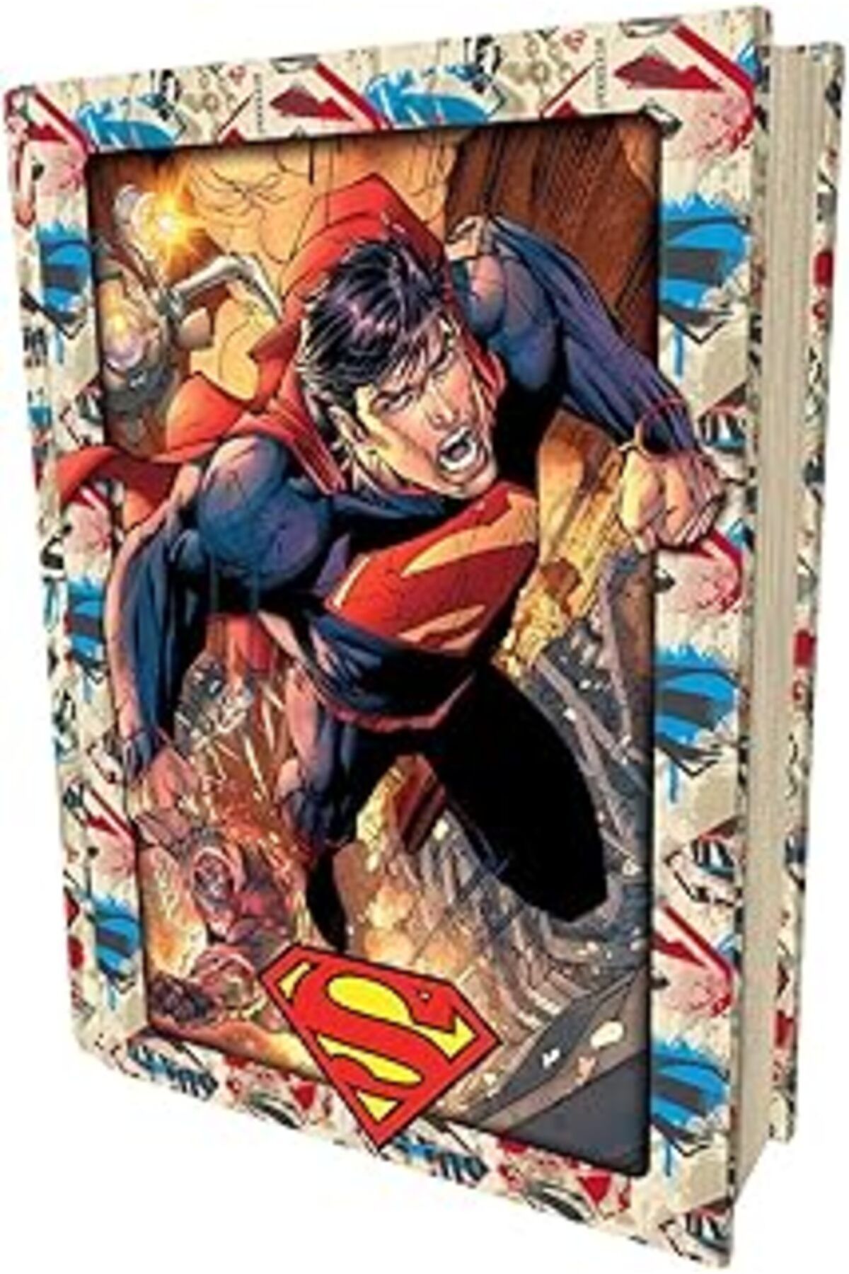 Karachil Prime 3D - Superman - 300 Parça Puzzle - Metal Kutu