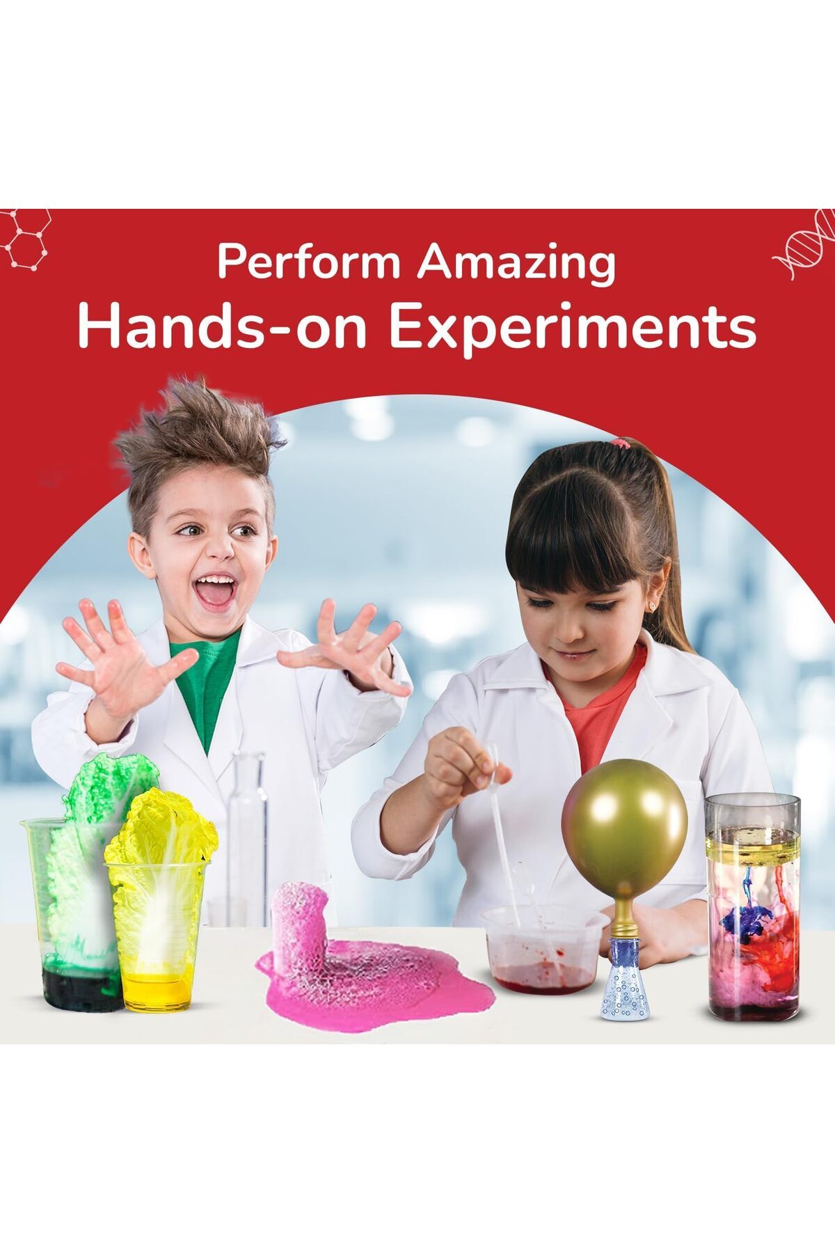 Smartivity-My First Science Kit for Kids 6-8-10-12-14 Years Old | Starter Science Experiment Kit | B 4