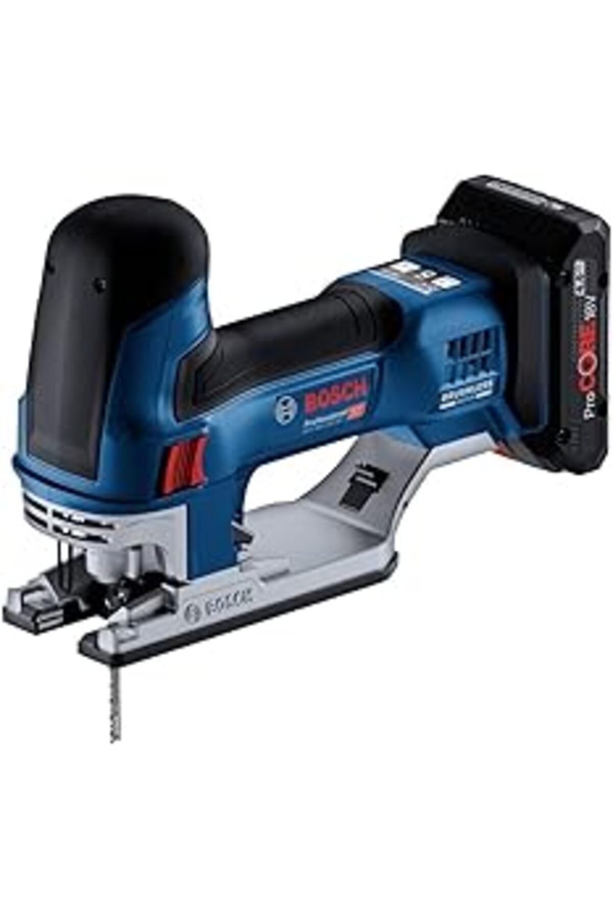 Karachil Bosch Professional 18 V Sistem Akülü Dekupaj Testere Gst 18V-155 Sc (Çubuk Şeklinde, 2 X Pil Procor
