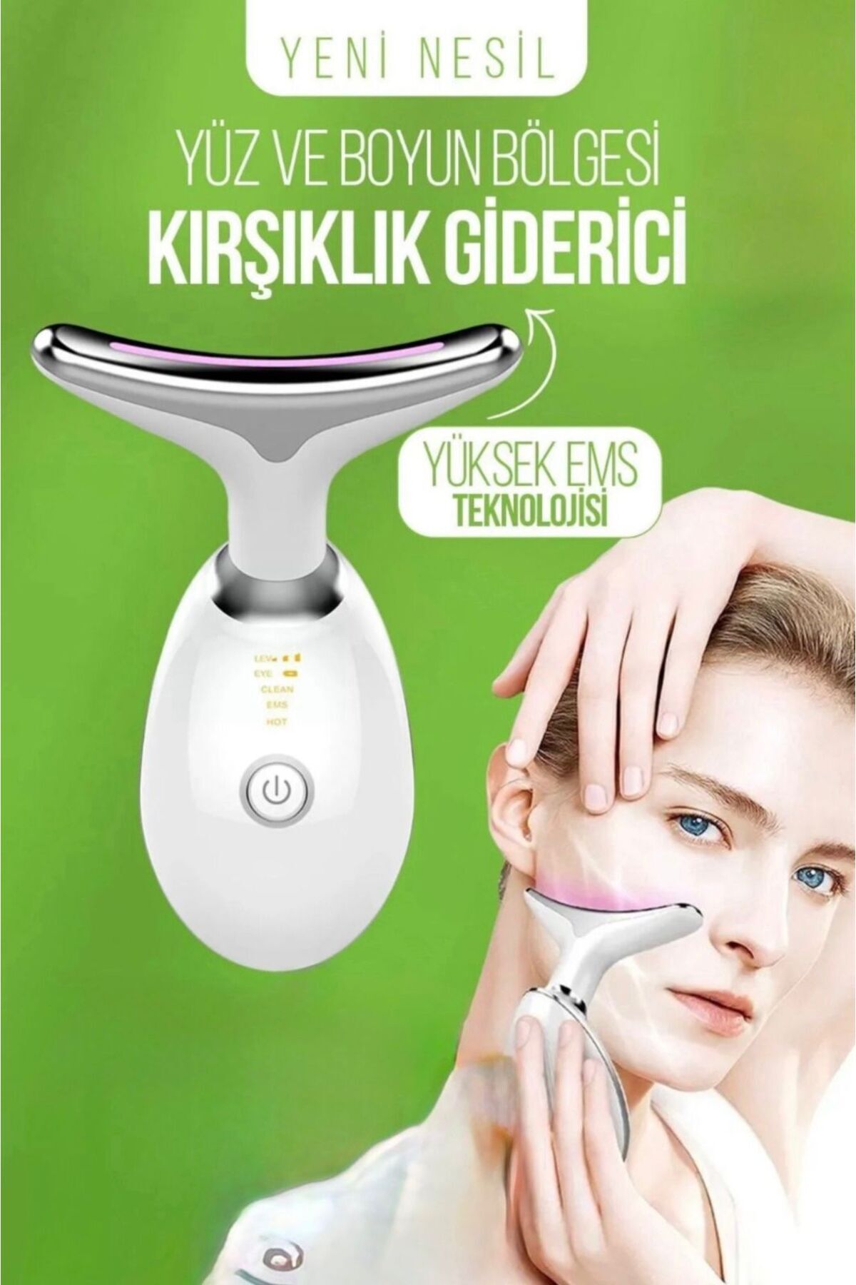 GOMEEY Yüz Ve Boyun Giderici Ems Güzellik Cihazı ( Gıdık,Sarkma,Kırışıklık)