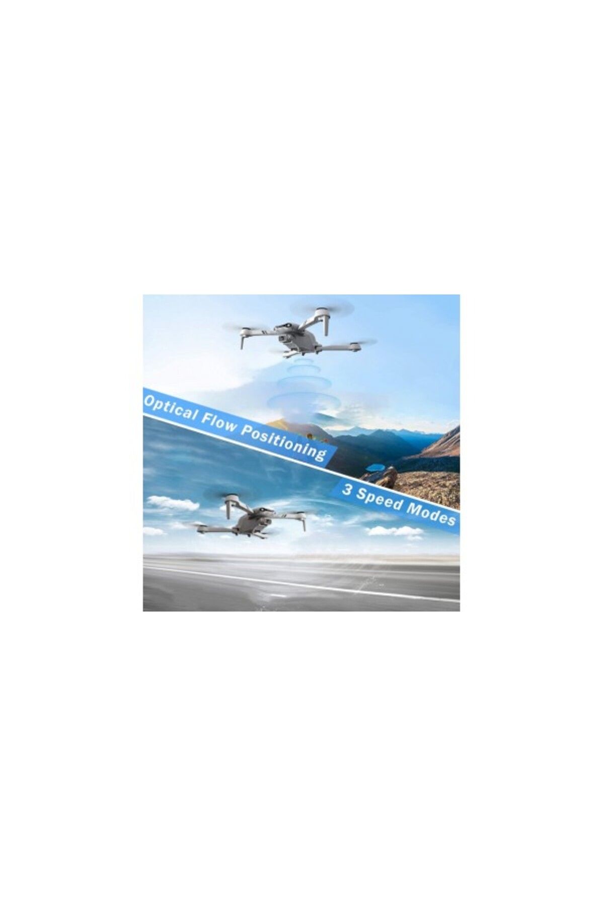 4DRC-Foldable Drone, 4DRC VICKY F10, 4K Resolution, GPS, Live WI-FI Transmission, Fixed Point Flight 4