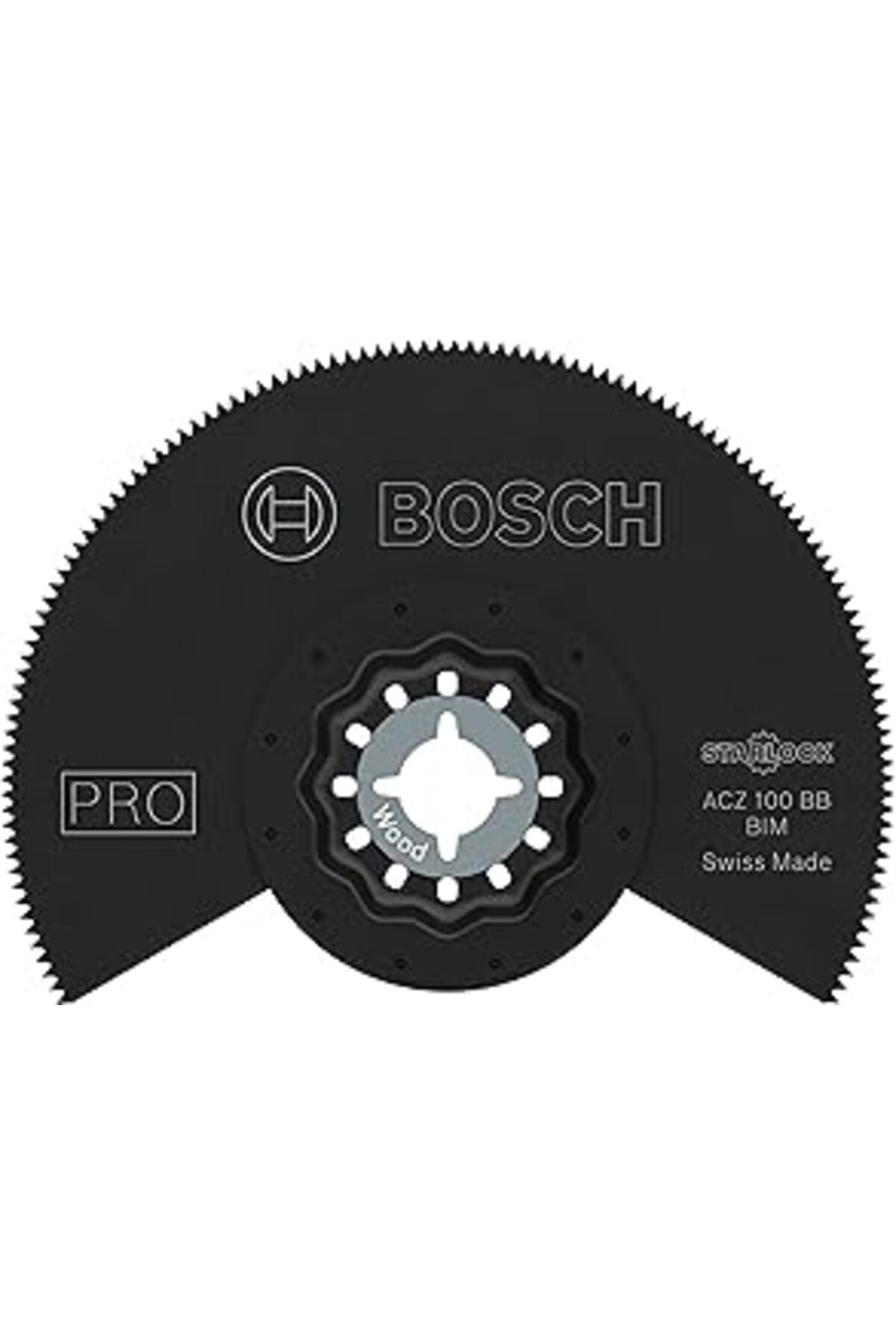 TBSProjects 1X Pro Acz 100 Bb Starlock Testere Ucu (Dolu Laminant Vinil, Pvc, Çivili Ahşap, Ø 100 Mm, Professio