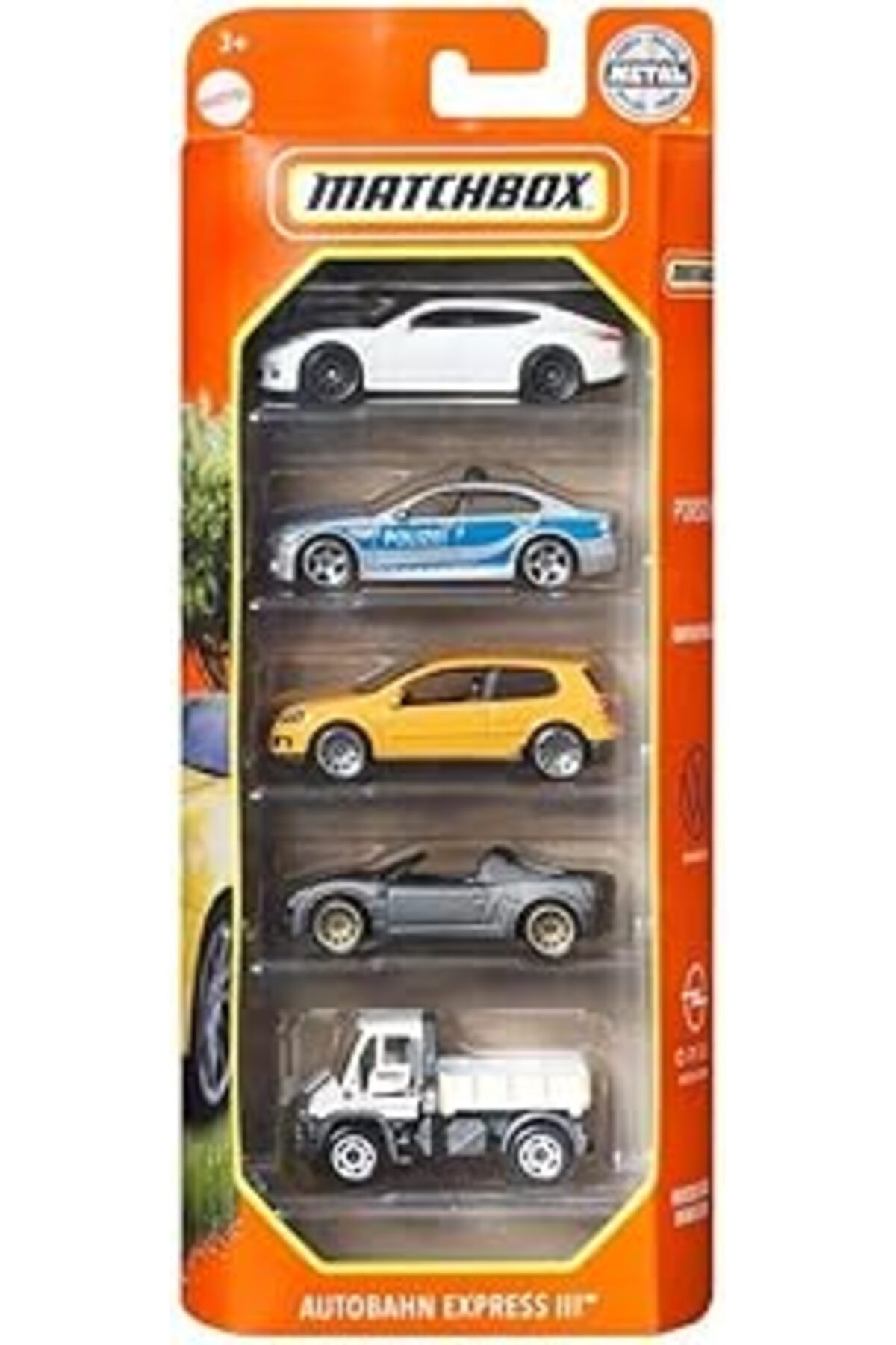 Pazarcan 5'Li Araba Seti Autobahn Expres 3 C1817-Hfh13