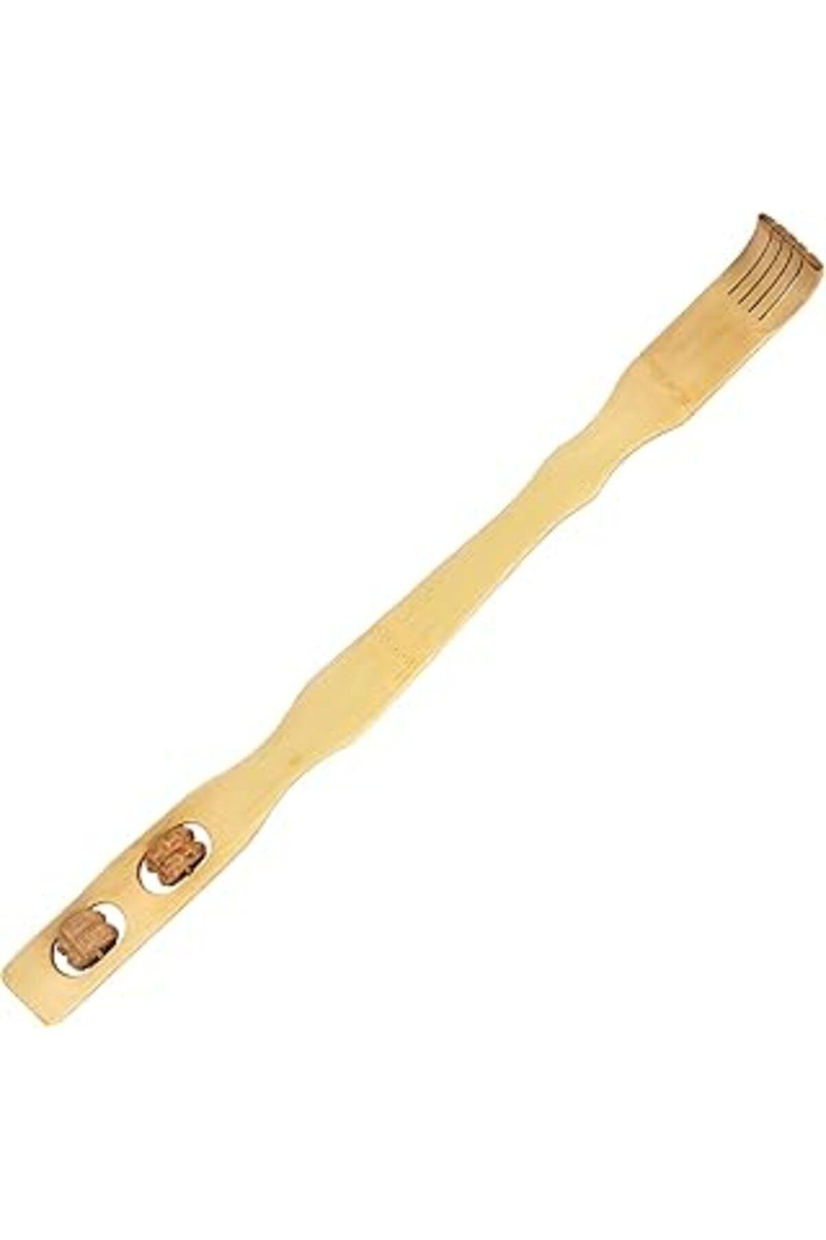 Pazarcan Bambu Sırt Kaşıyıcı Ve Masaj Aleti – Çift Fonksiyonlu Doğal Bambu Sırt Kaşıma Ve Masaj Aleti, 45 Cm