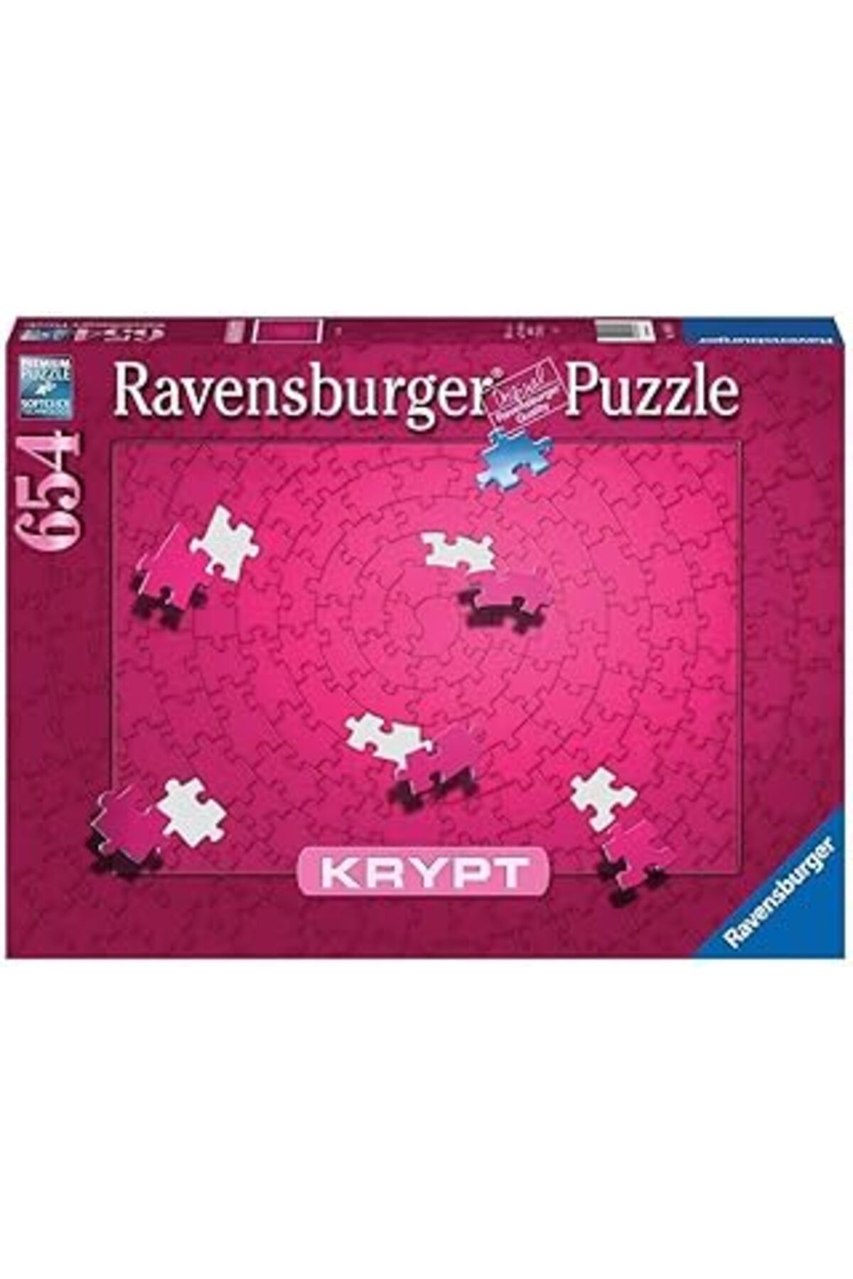 Pazarcan Ravensburger Puzzle 16564 - Kript Puzzle Pembe - 14 Yaş Yetişkinler Ve Çocuklar Için Ağır Bulmaca,