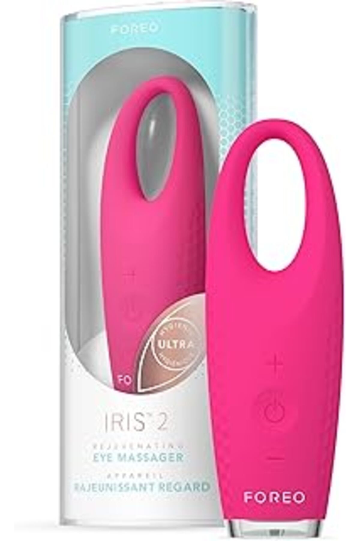 Karachil Iris 2 Aydınlatıcı Göz Masaj Cihazı, Fuchsia