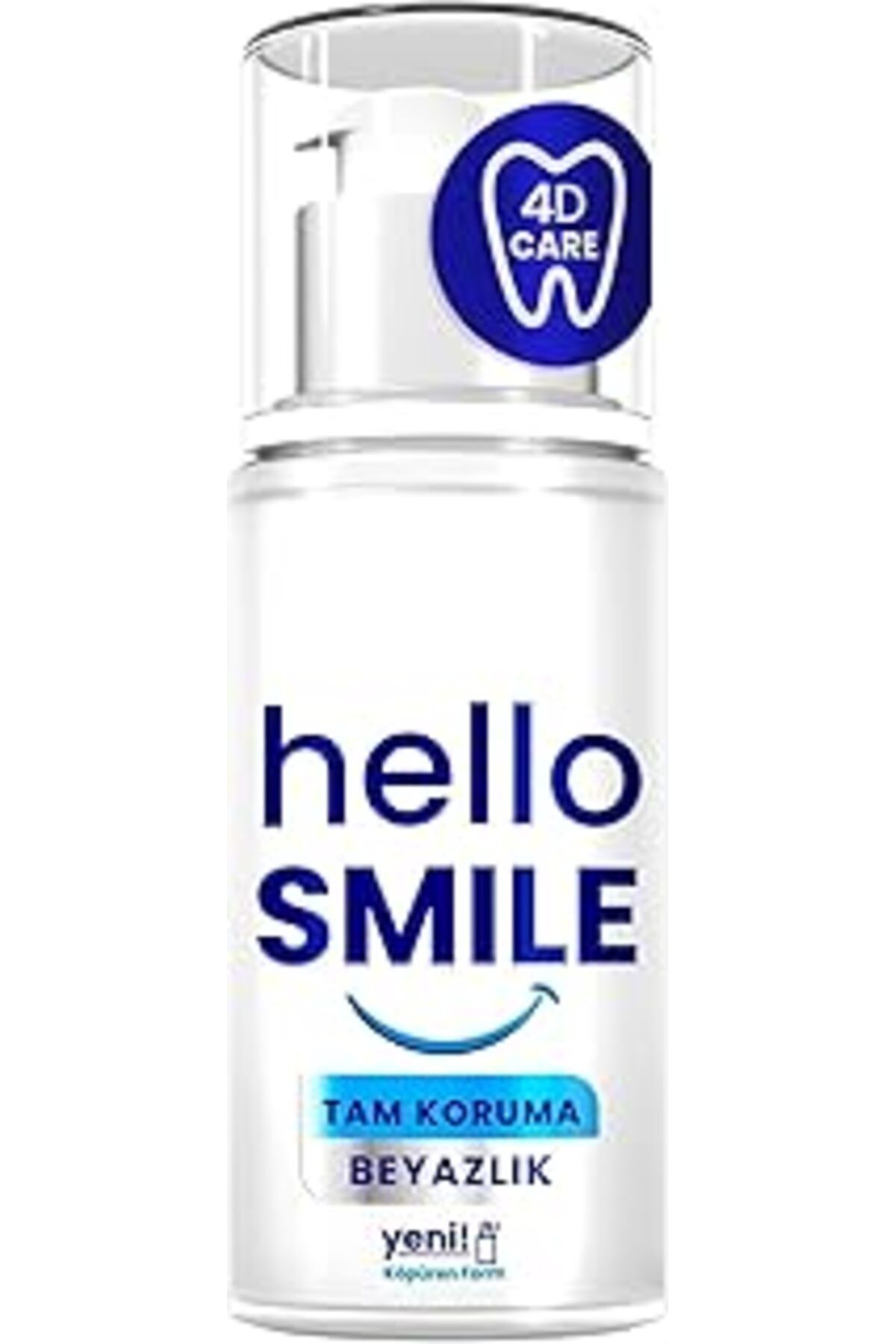 Pazarcan Hello Smile Tam Koruma Anında Beyazlatıcı Diş Macunu, Plak Ve Leke Karşıtı, Ferah Nefes & Güçlü Kor