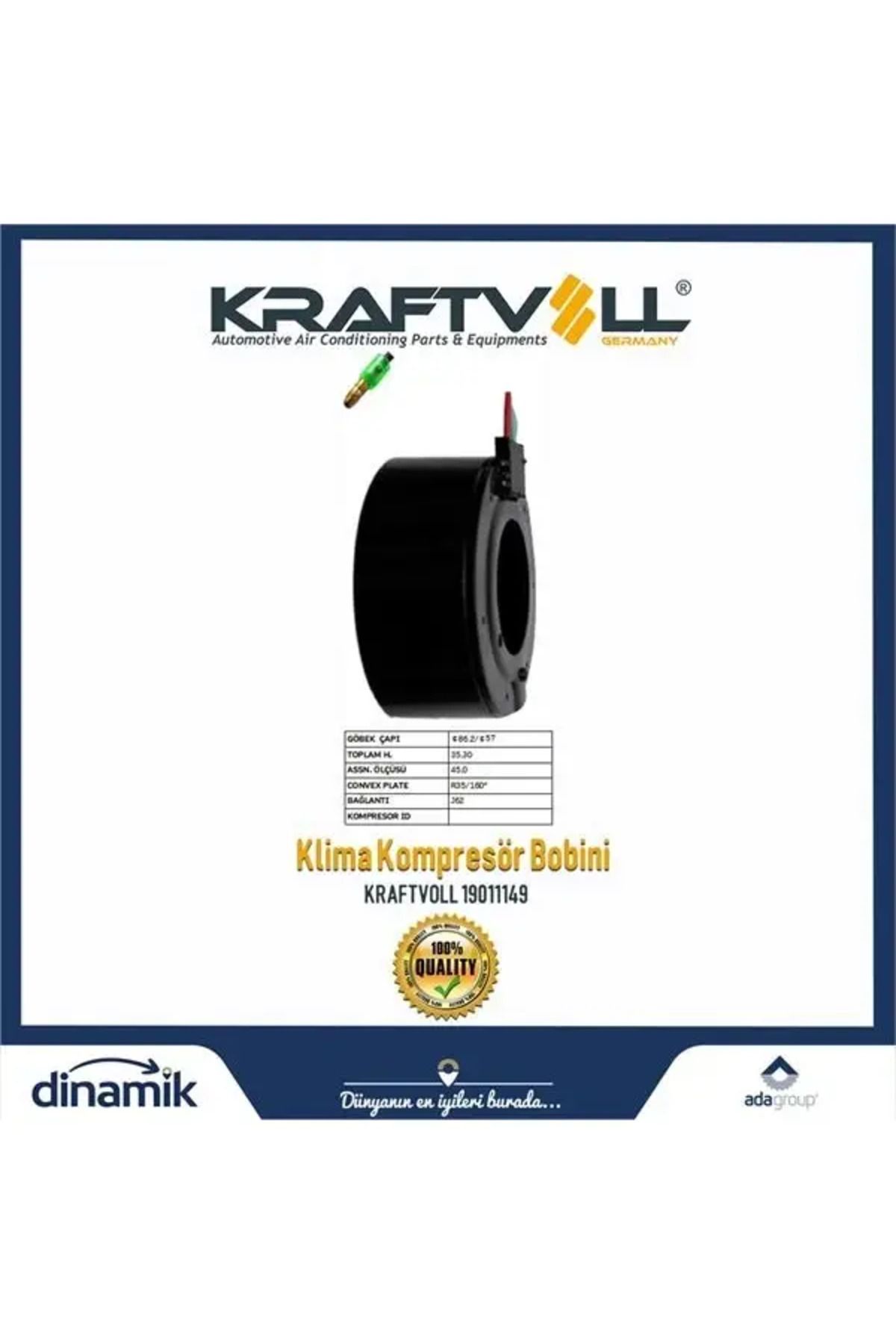 Kraftvoll KLIMA KOMPRESOR BOBINI HYUNDAI TRS-12V