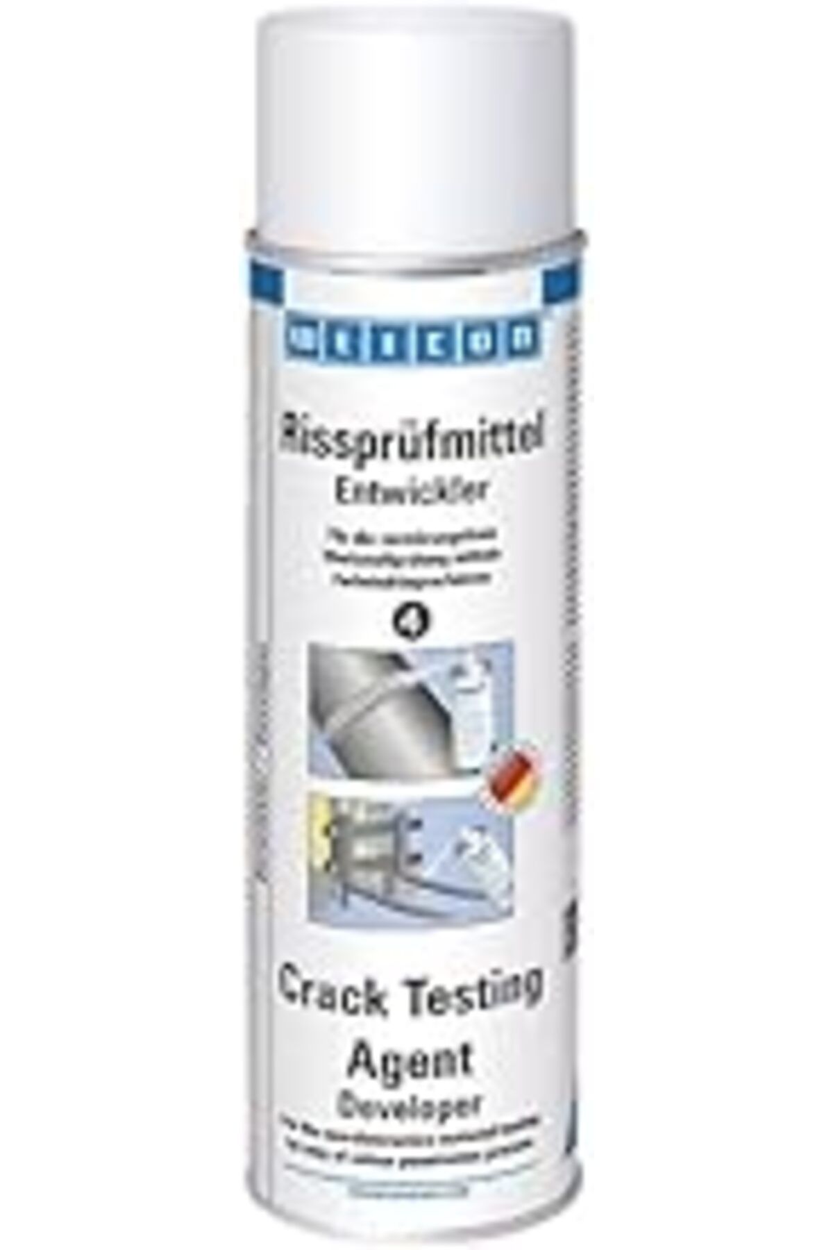 TBSProjects Weicon Çatlak Kontrol Spreyi Geliştiricisi | 500 Ml | Boya Penetrant Yöntemi İle Malzeme Testi