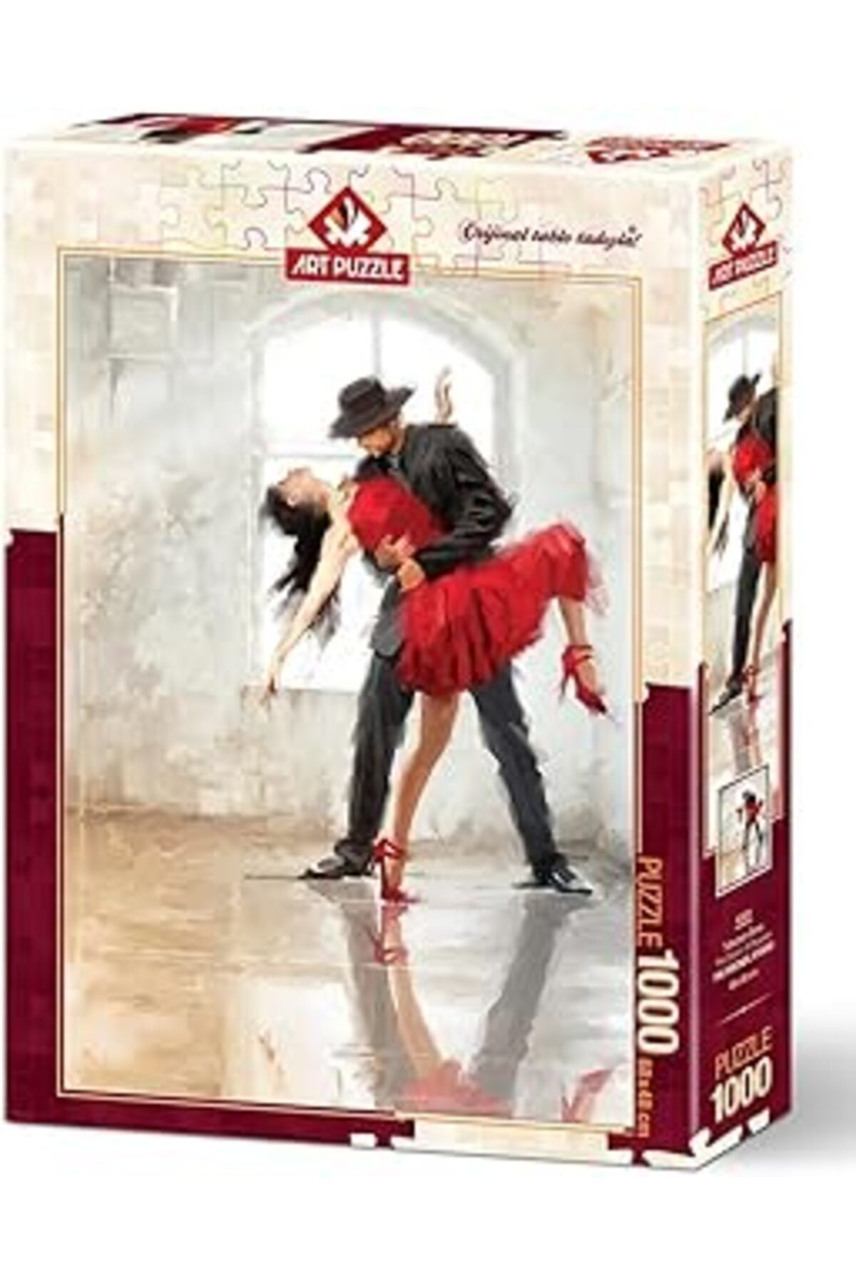 Qedii Art Puzzle Tutkunun Dansı 1000 Parça Puzzle