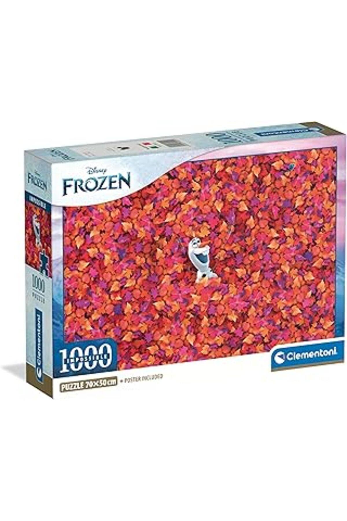 Pazarcan 1000 Parça Impossible Puzzle Frozen (Compact Box)