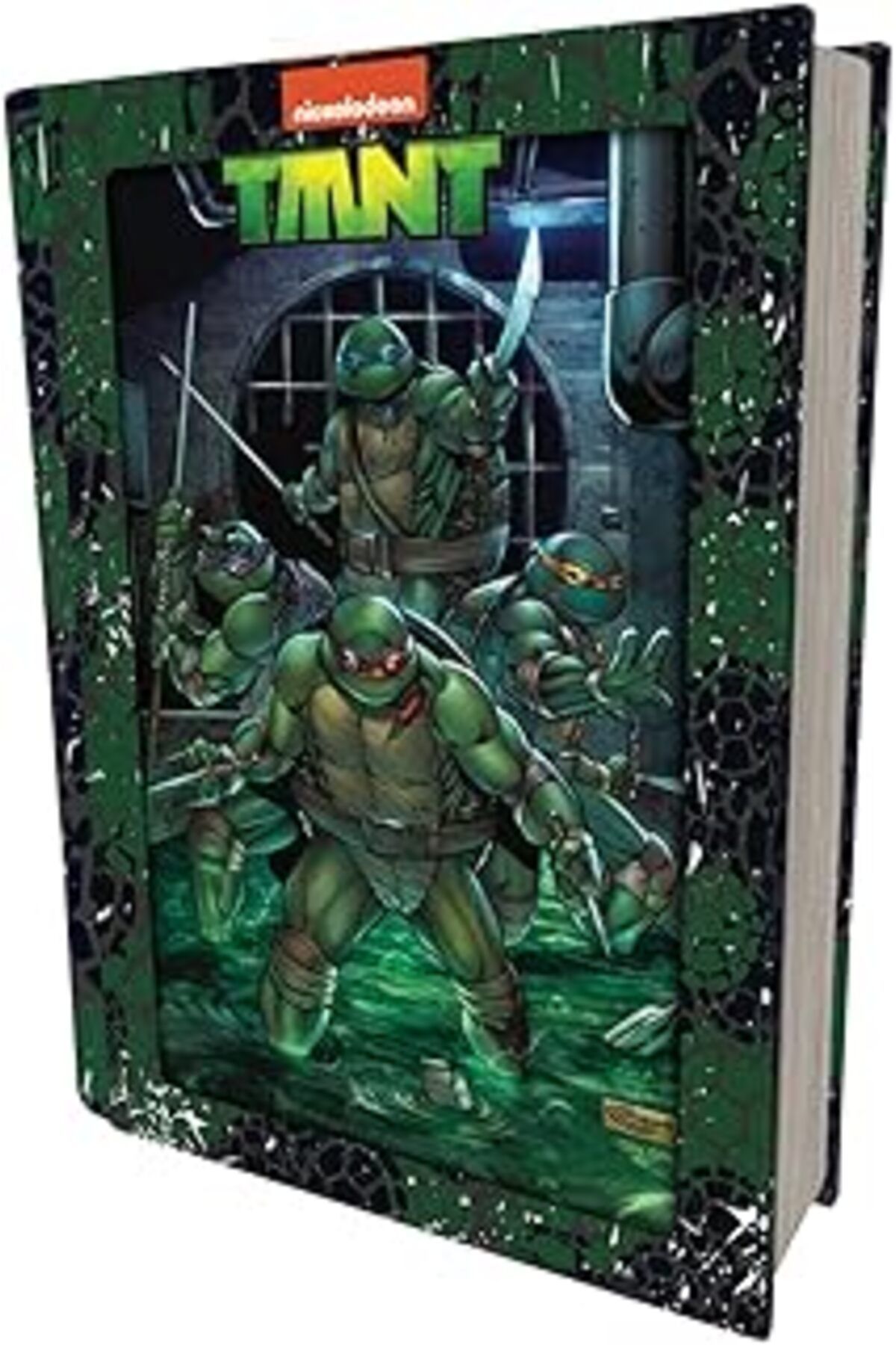 Qedii Ninja Kaplumbağalar 300 Parça Puzzle 35642 Metal Kutu