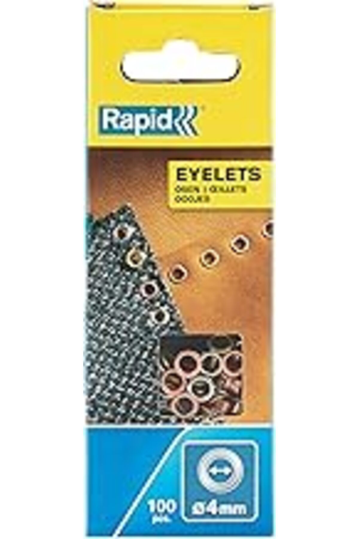 Pazarcan Rapid Halkalar 3 Renk 100 Adet, 4 Mm, 5000409