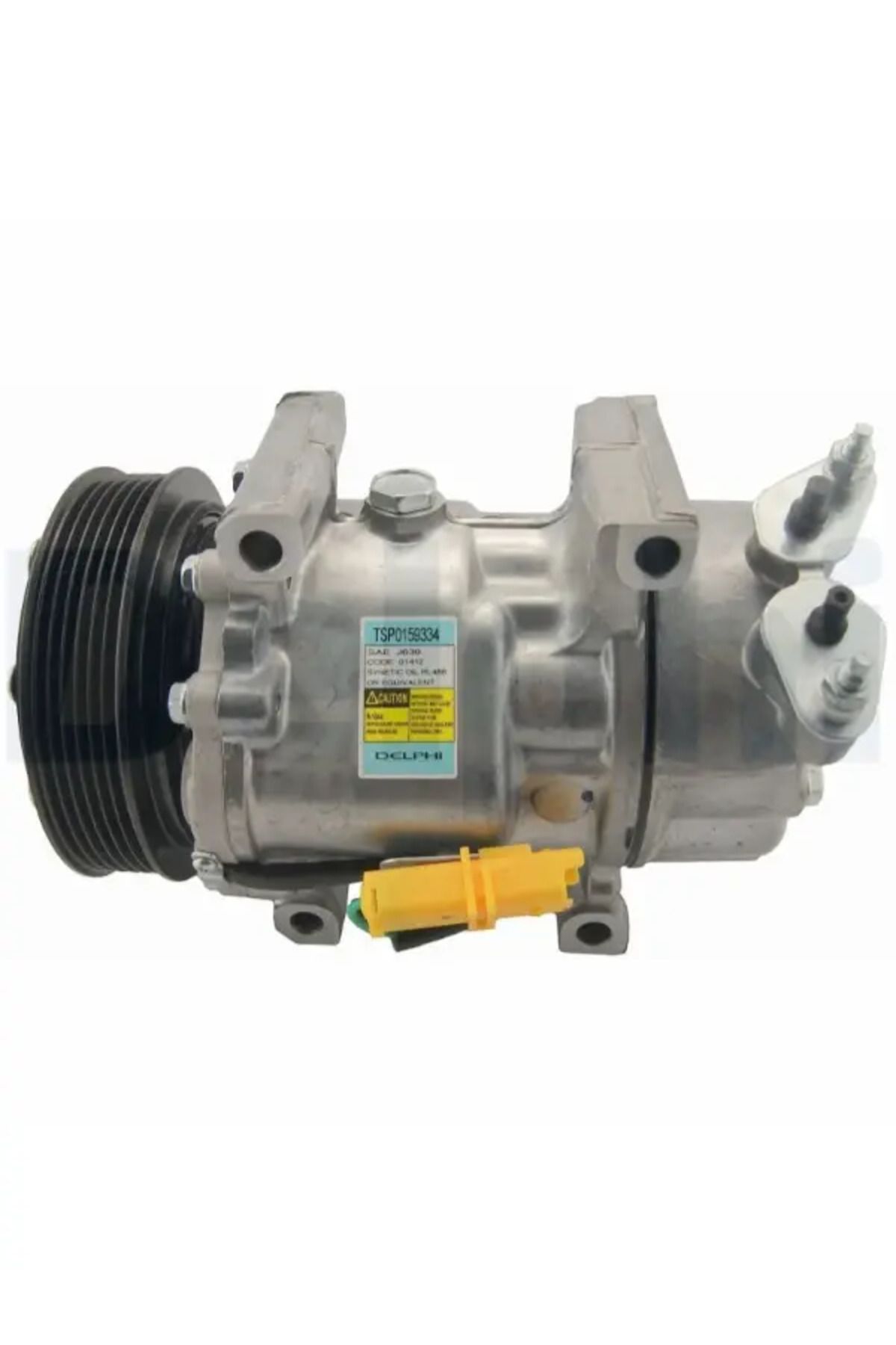 DELPHİ KLIMA KOMPRESORU 12V 6 PISTON TRIGER KAYIS P206 1,4HDI EW10J4 P307 1,4HDI 1,6HDI EW10J4 C2 C3 BERLIN