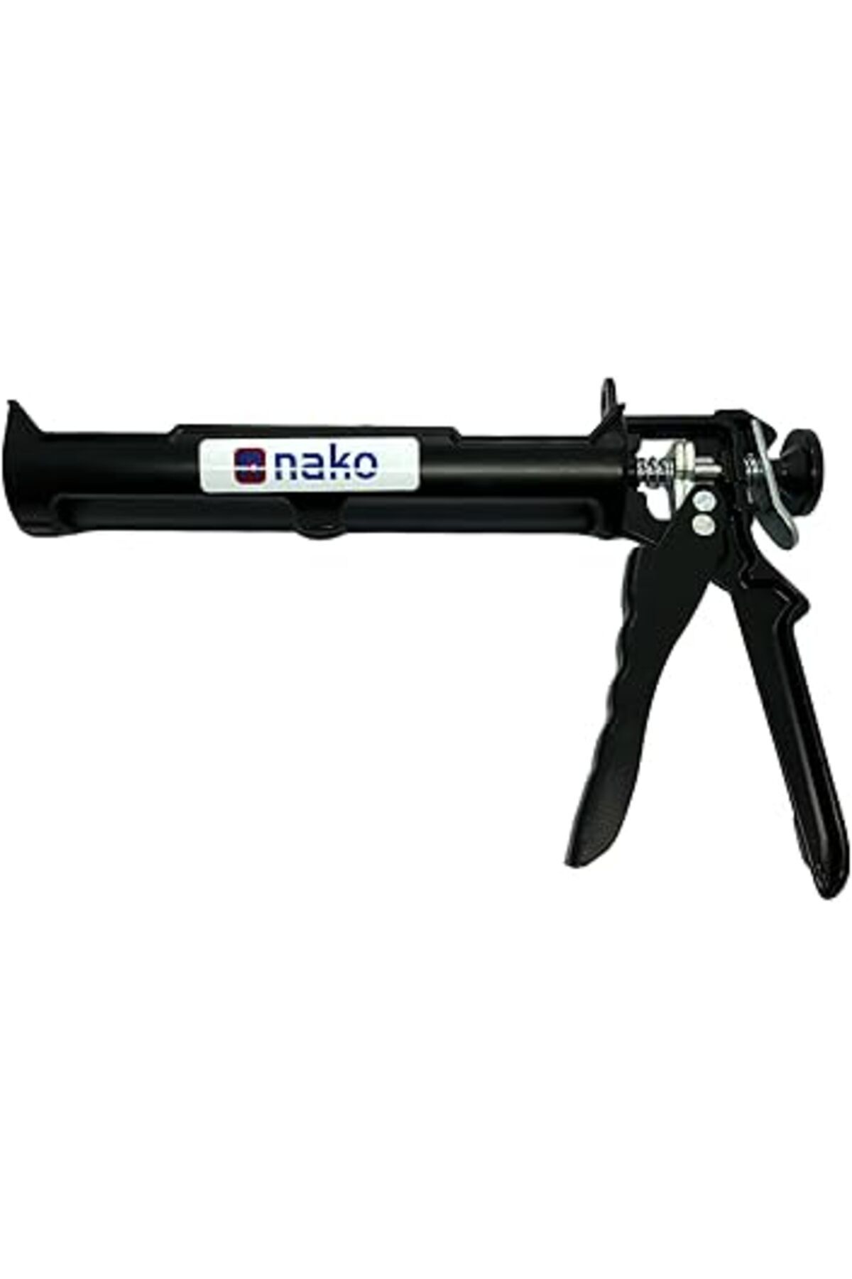 Karachil Nako | Silikon Tabancası, Yüksek Kaliteli Alüminyum Metal Silikon Tabancası (Siyah, Metal)