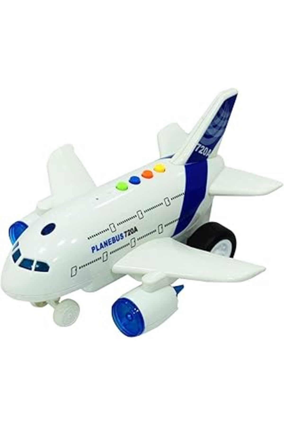 NETWORK ART Maxx Wheels Sesli Işıklı Uçak Planebus 720A/720B 24 Cm