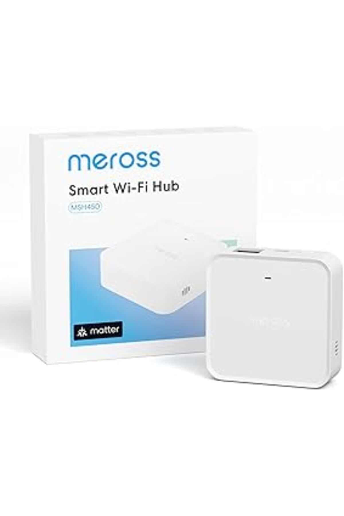 Karachil Meross Alarmlı Wifi Hub, Fiziksel Ağ Bağlantı Noktalı Akıllı Köprü, 32 Meross Cihazını Destekler, M