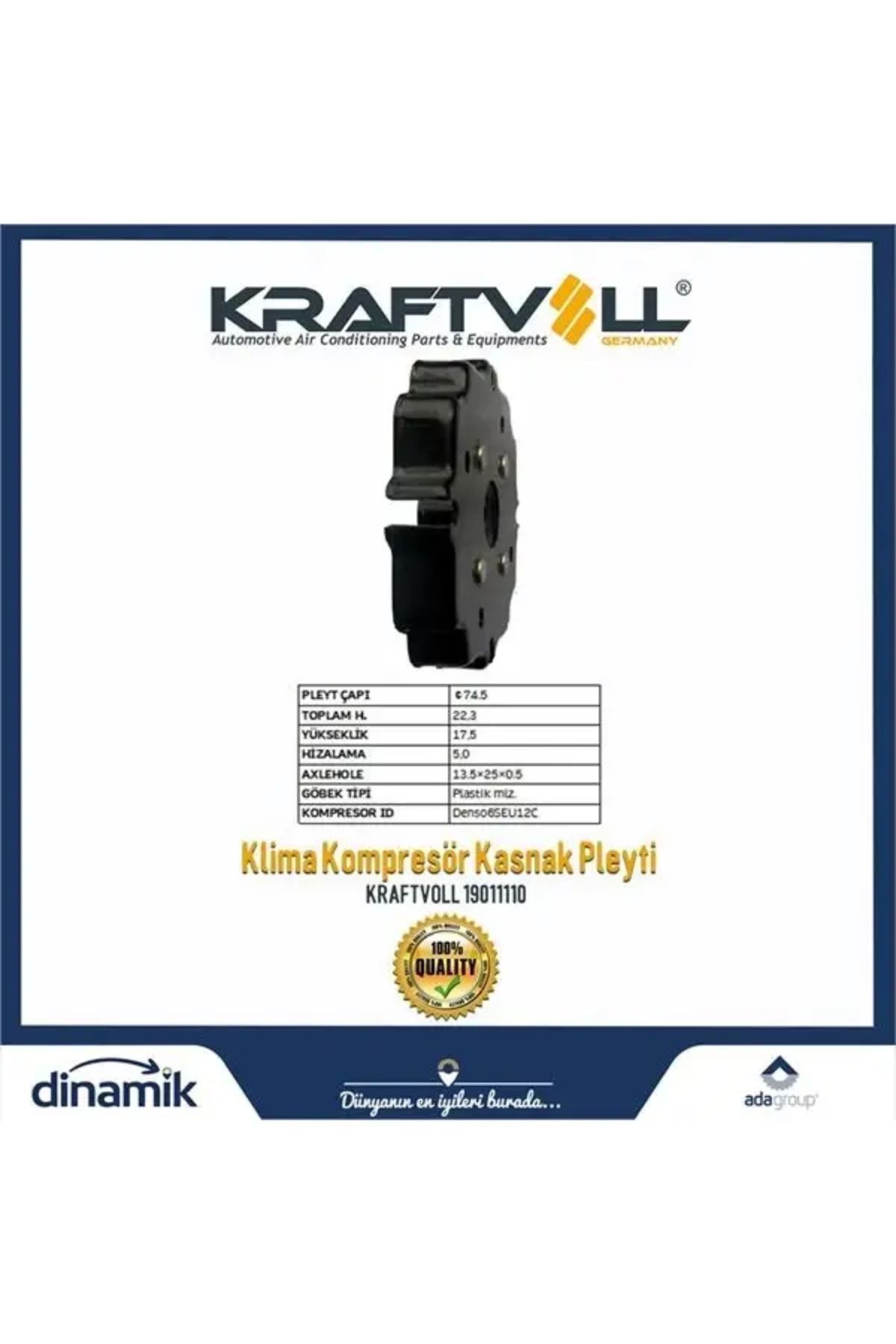 Kraftvoll KLIMA KOMPRESOR GOBEGI VW T5