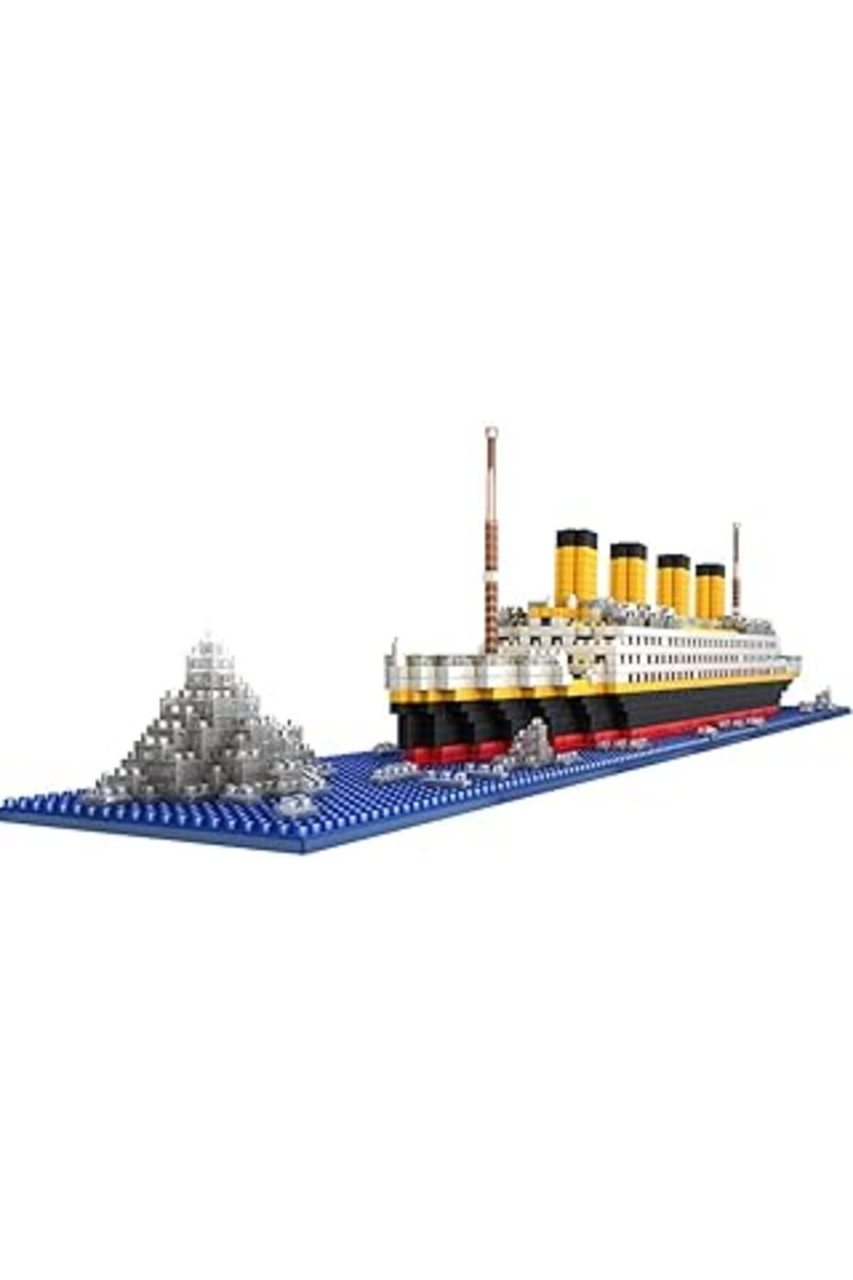Pazarcan Lind Technik Titanic Gemi İnşa Kiti, 1860 Klemensler Mikro Elmas Titanik Gemi Model Kiti, Teknoloji
