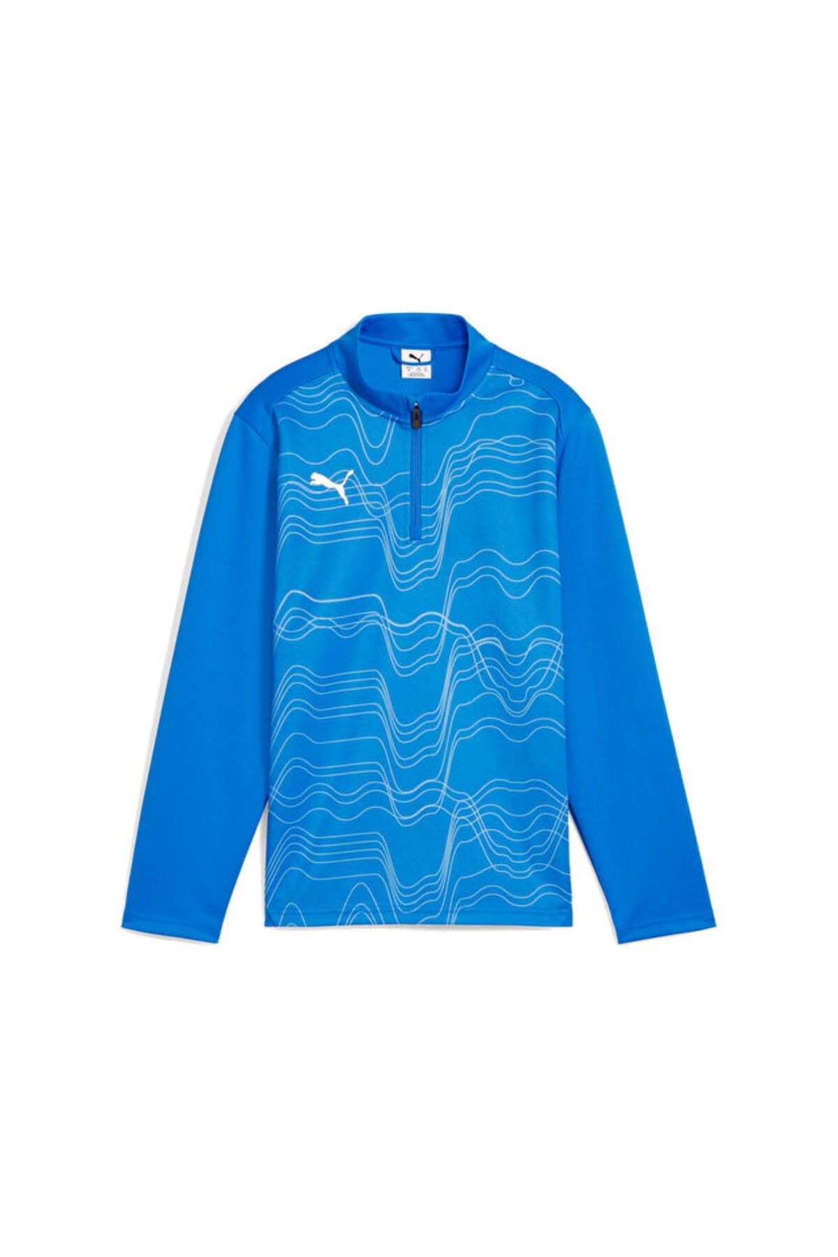 Puma Teamgoal Trg 1/4 Zip Top Gpc Erkek Futbol Antrenman Uzun Kollu Tişört 66006602 Beyaz