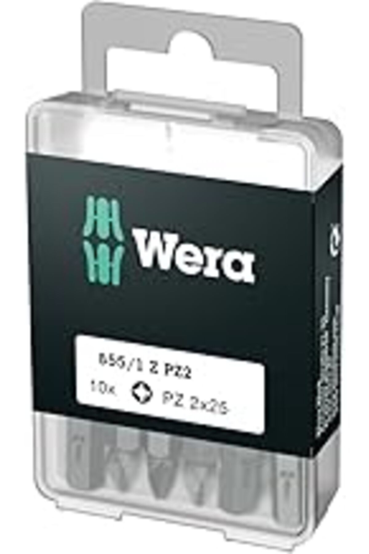 Karachil Wera Uç Çeşitleri, 855/1 Z Pz 2 Diy, Pz 2 X 25 Mm (Kutu Başına 10 Uç), 05072404001