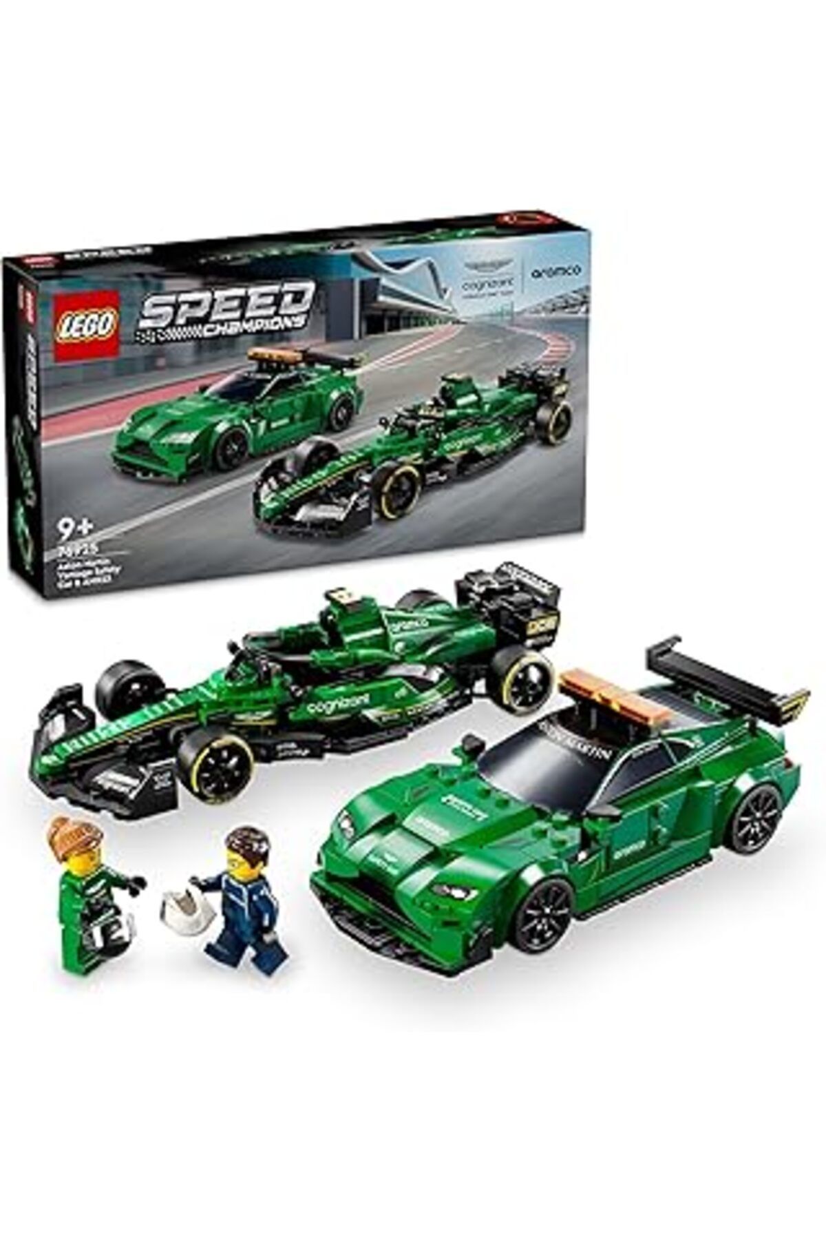 Mu Art Ahşap Lego Speed Champions 76925 Aston Martin Vantage Safety Car And Amr23