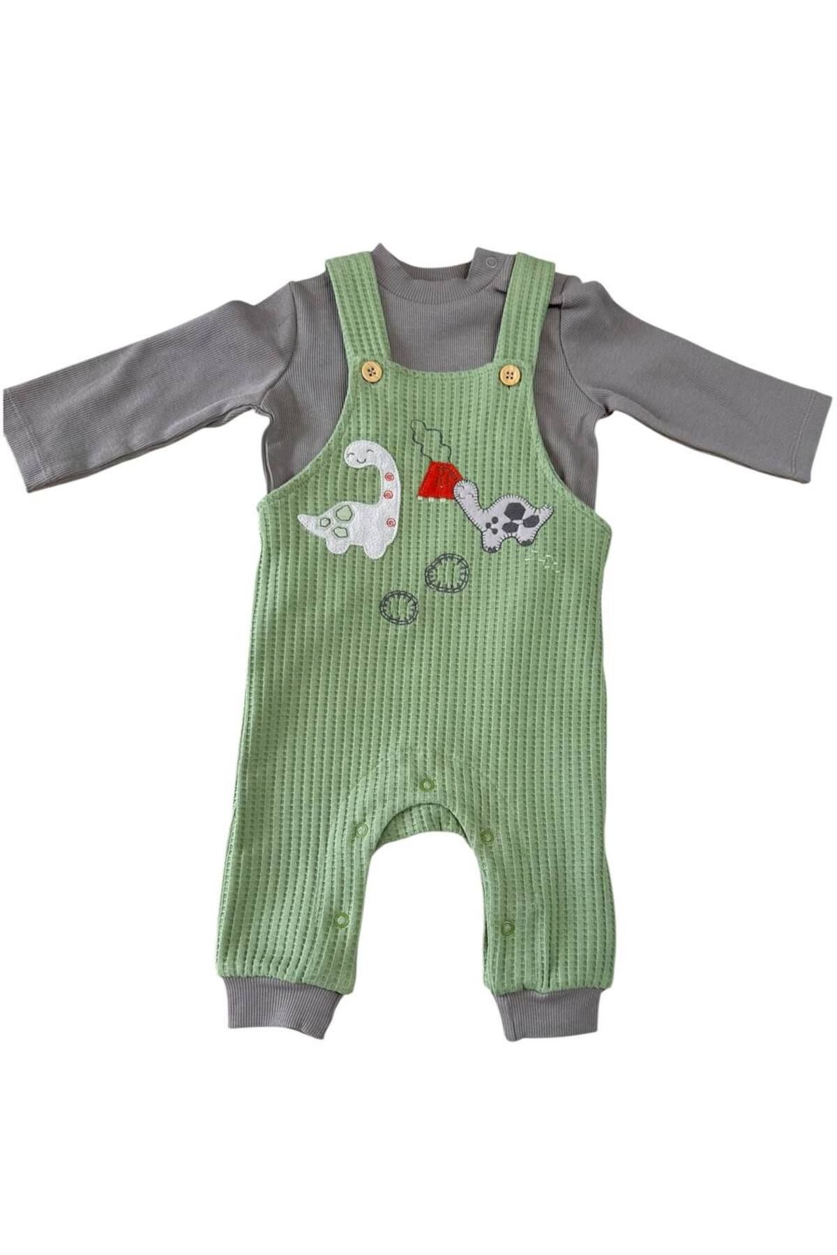 WOWOKİDS TAKIM SALOPET WAFFLE+COTTON