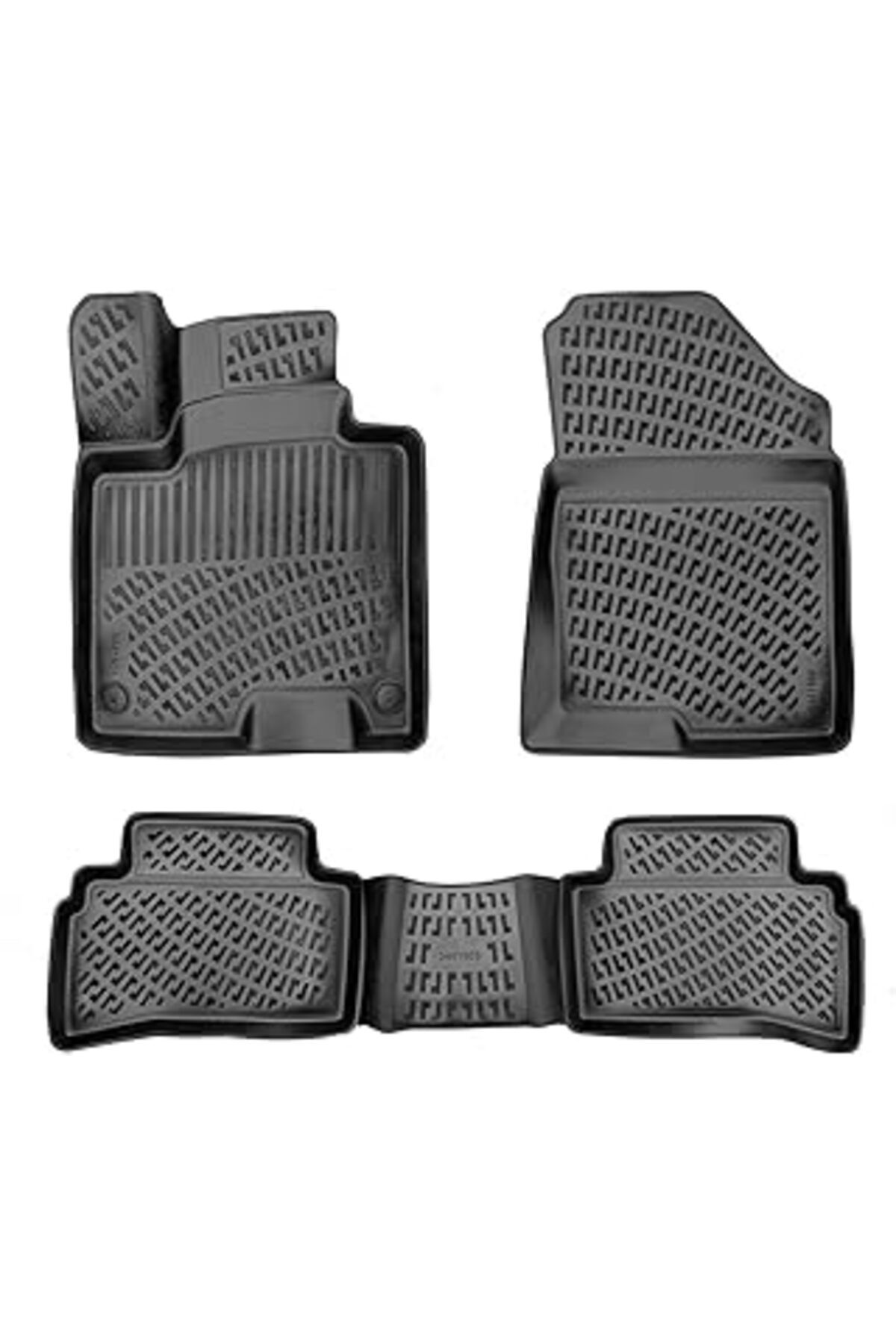 Mu Art Ahşap Rizline Kia Sportage Elegance Konfor/Cool Paket/Prestige 2022 Sonrası Uyumlu 3D Havuzlu Paspas