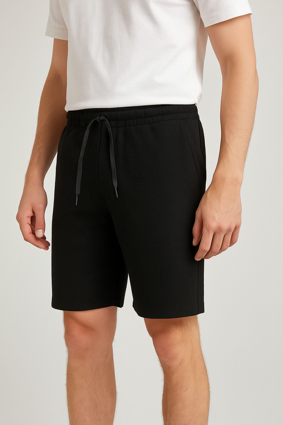 UOMOPARK-8076 Ai̇rcord New Definition of Lightness and Elegance Regular Fit Shorts 3