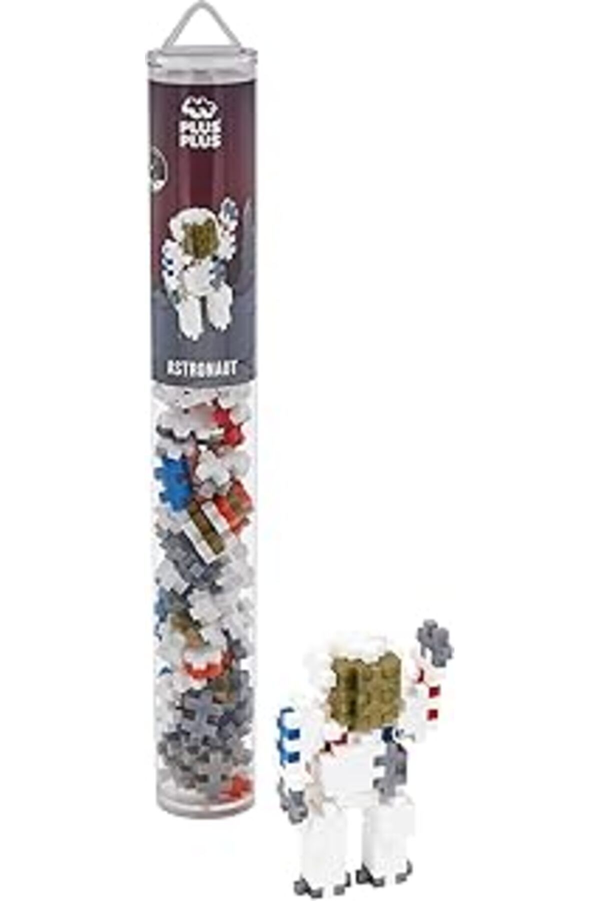 Mu Art Ahşap Plus-Plus Astronaut / 100 Pcs Tube