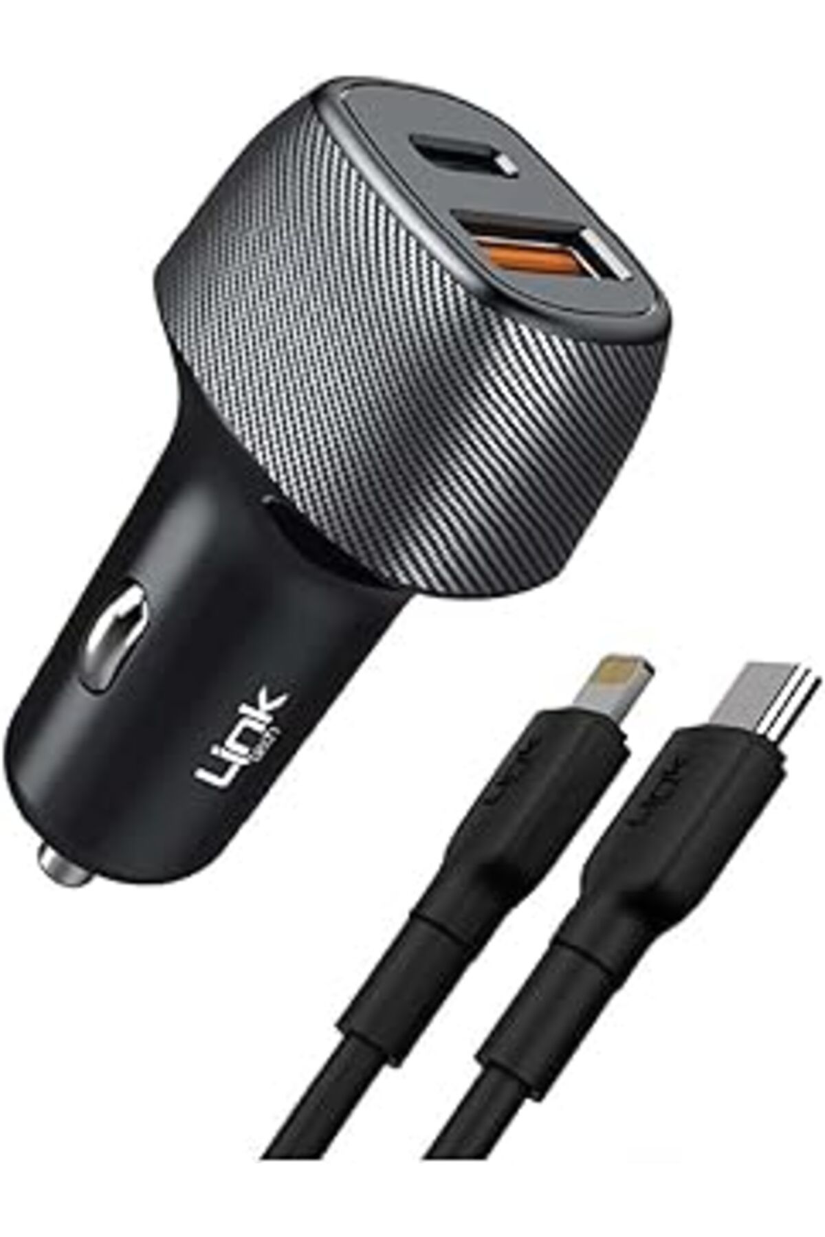 NETWORK ART Linktech C498 38W 2X Usb Type-C - Lightning Kablolu Araç Şarj Aleti