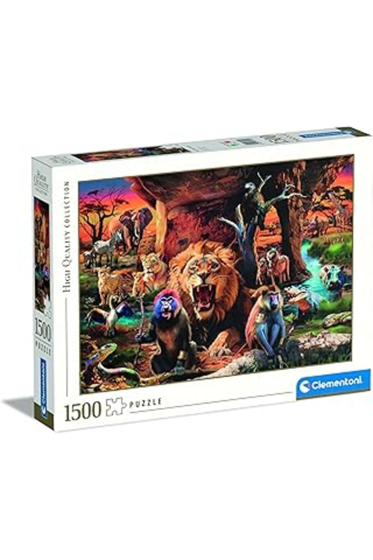 Pazarcan 1500 Parça Yüksek Kaliteli Koleksiyon Puzzle The Tribal Society