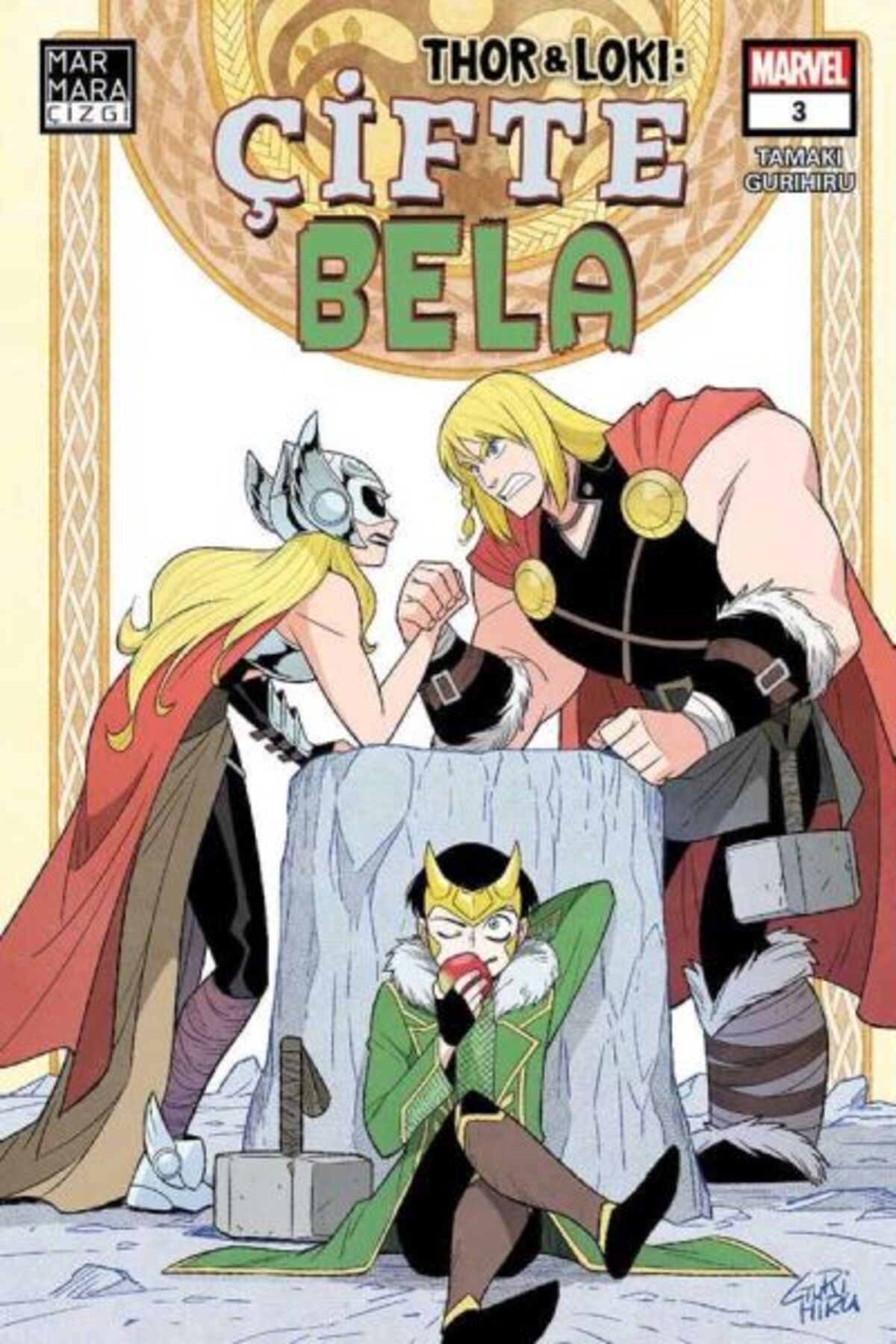 Marmara Çizgi Yayınları Thor Loki Çifte Bela 3