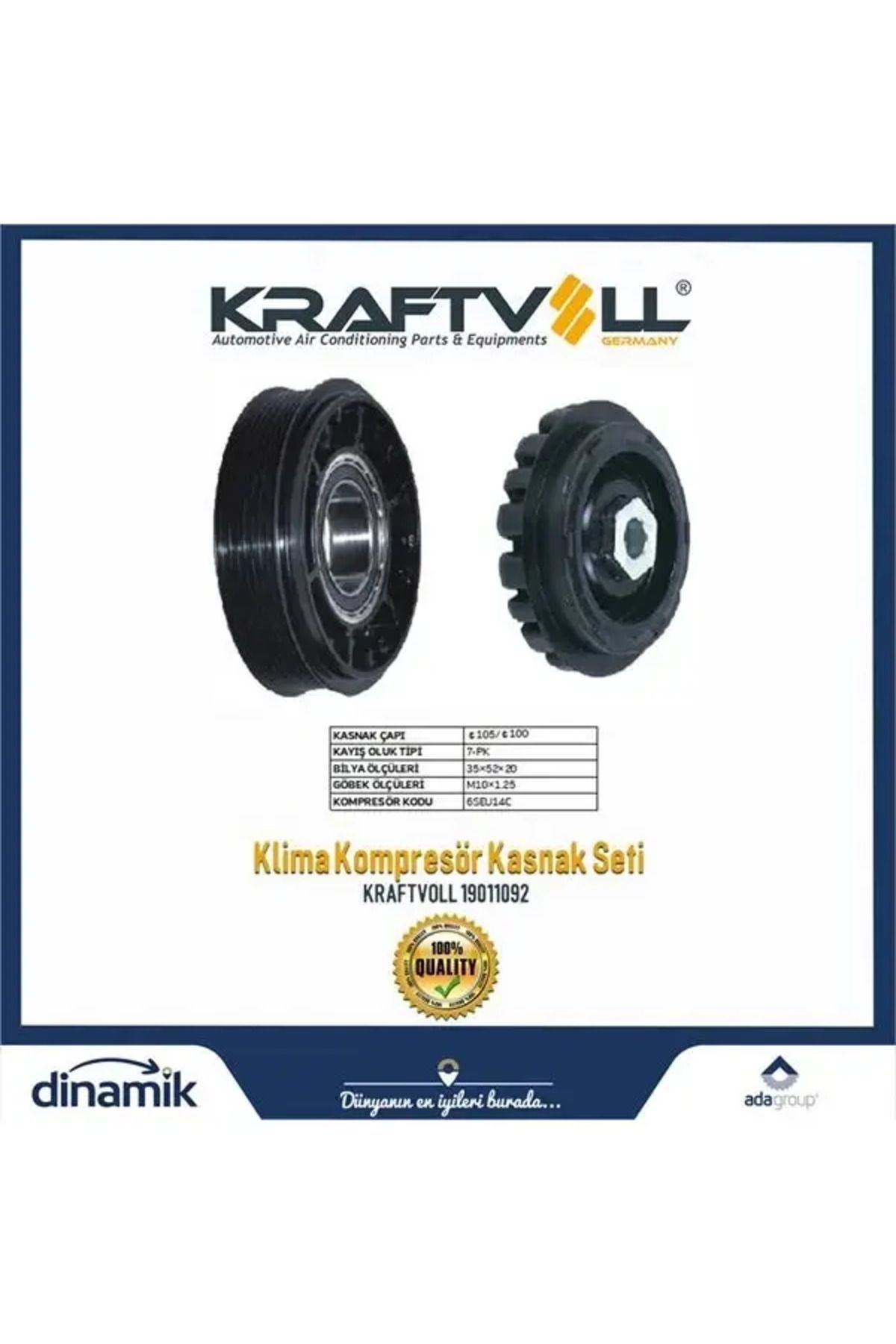 Kraftvoll KLIMA KOMPRESOR KASNAK SETI CRAFTER