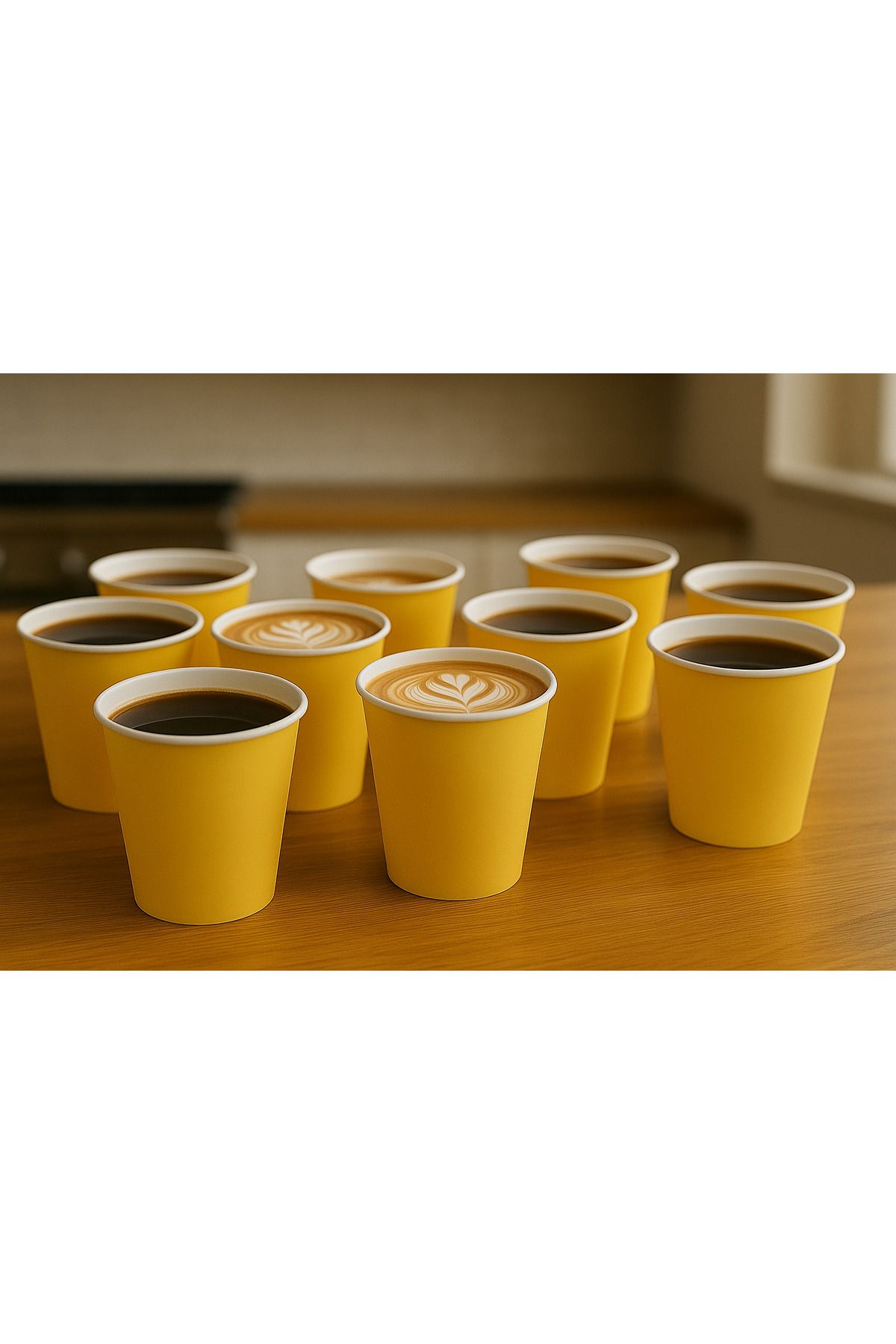PARLAPACK KARTON BARDAK 8 OZ 50'Lİ KAHVE ÇAY KAĞIT BARDAK